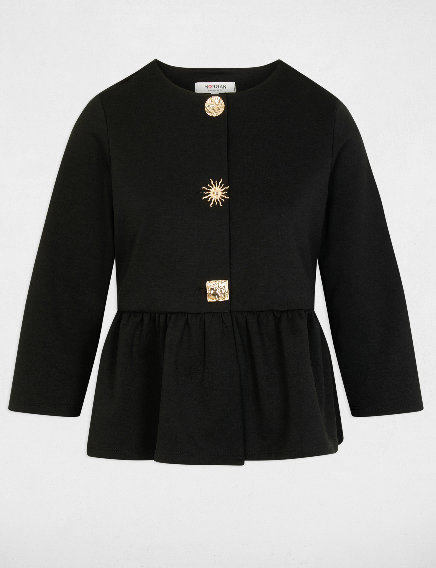 Long-sleeve cardigan black women