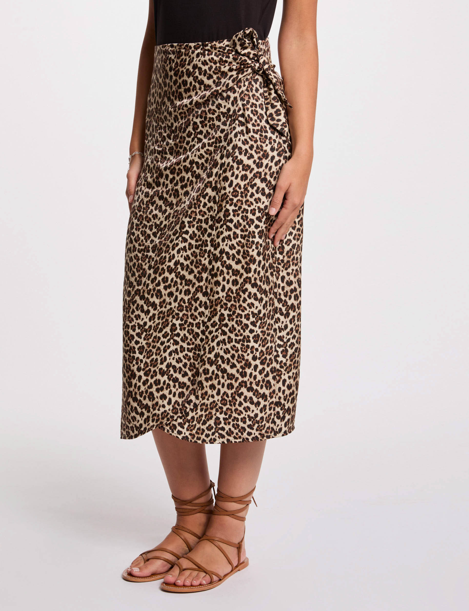 printed midi skirt multicolor women Printed midi skirt multicolor women