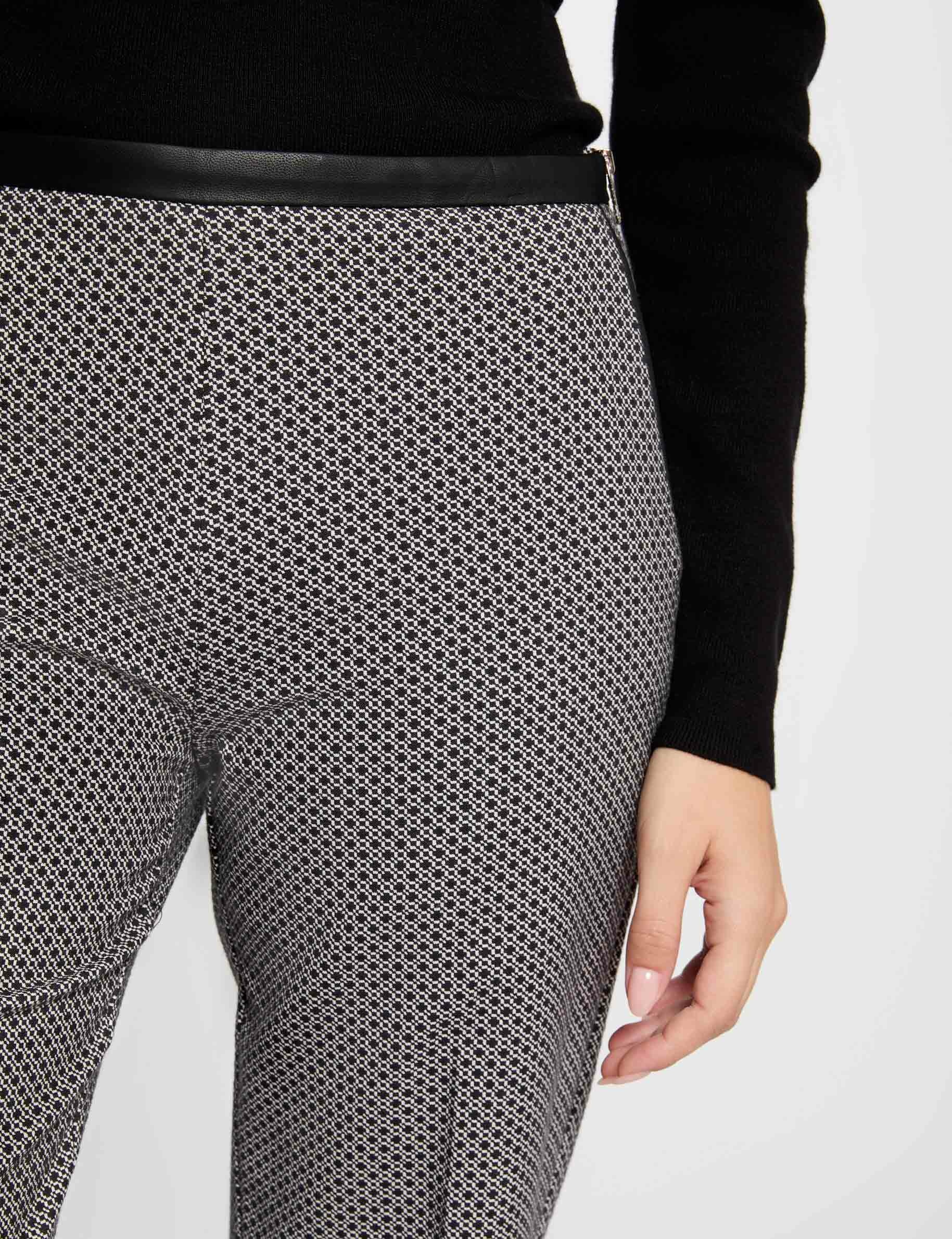 printed fitted trousers multicolored women Printed fitted trousers multicolored women