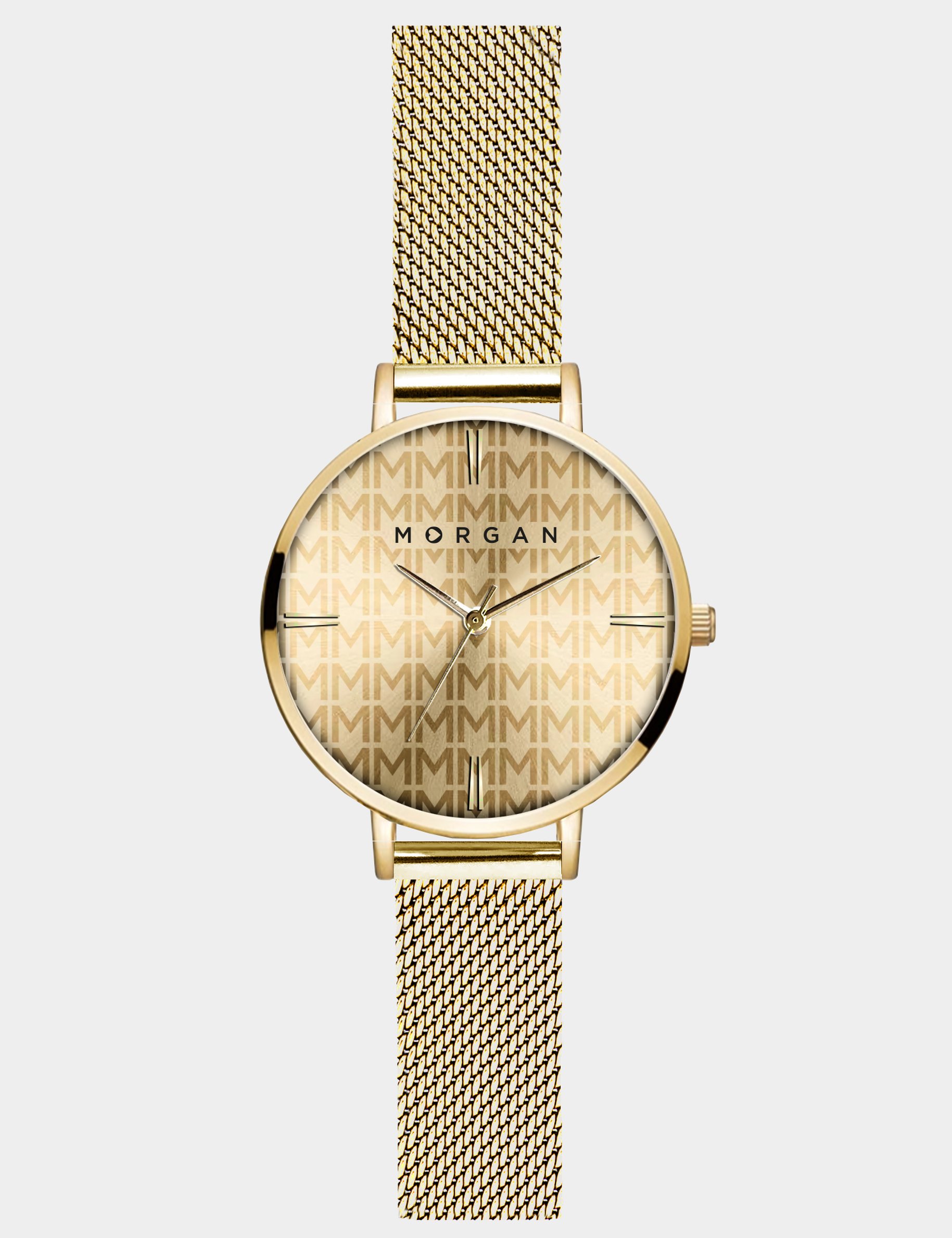 Montre jaune or femme