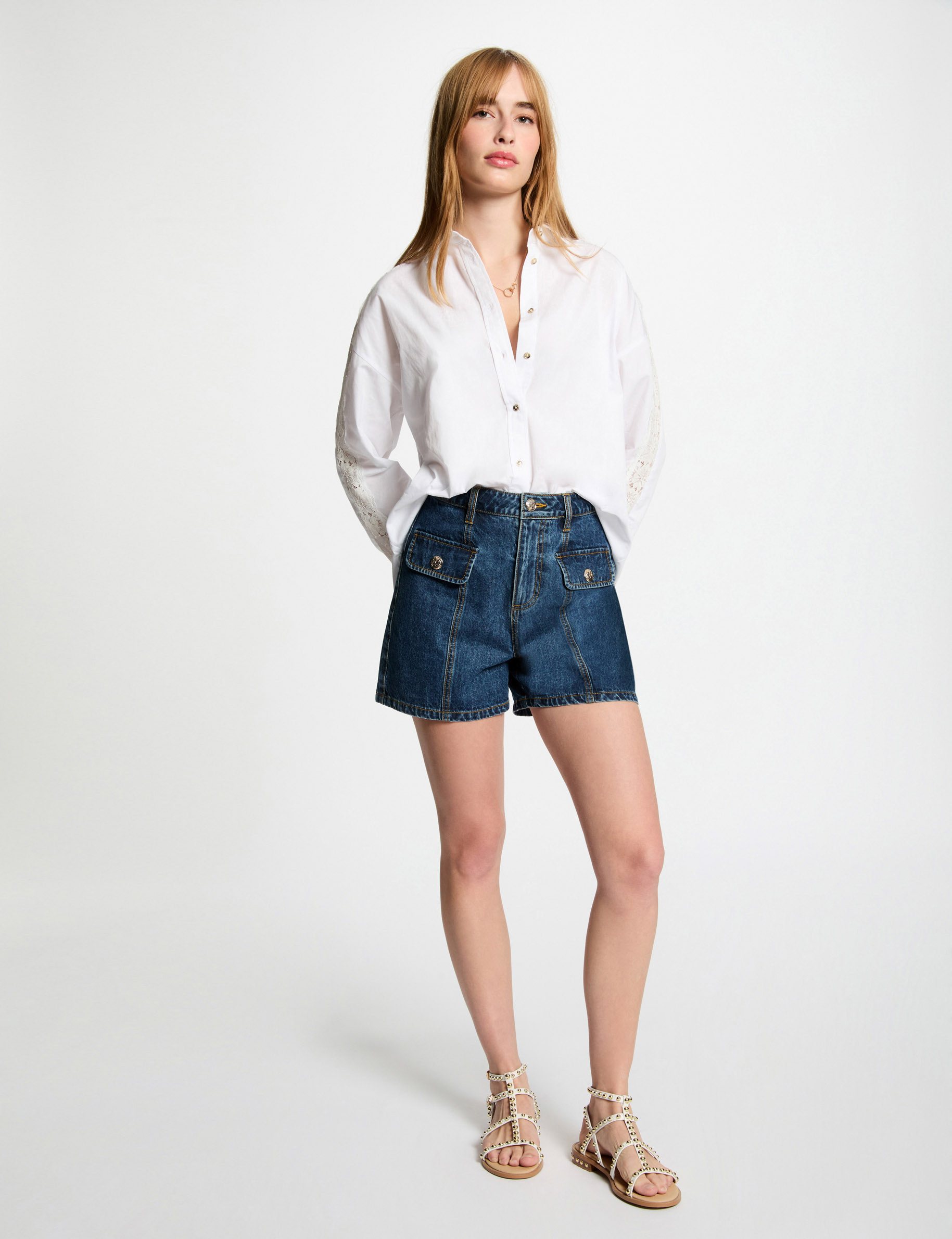 long sleeved shirt white women Long-sleeved shirt white women