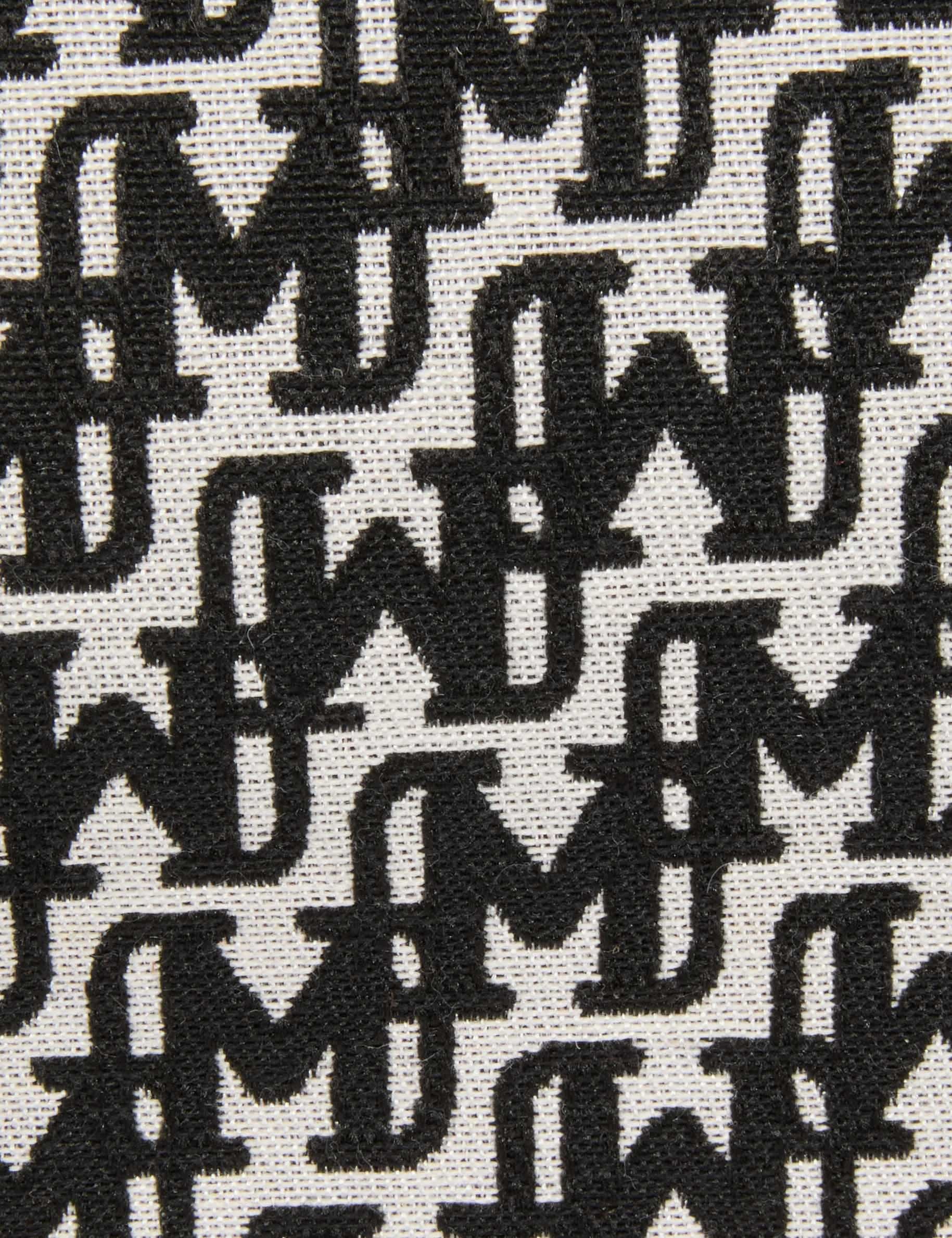 monogrammed bag black women null