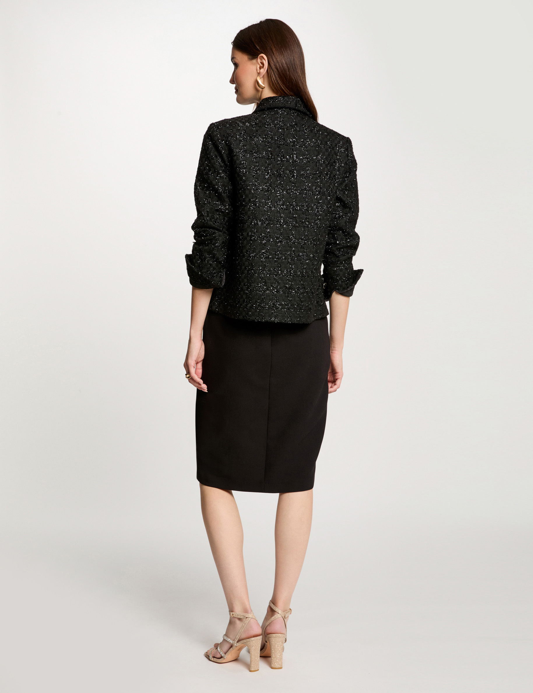 pencil skirt lace waistline black women Pencil skirt lace waistline black women