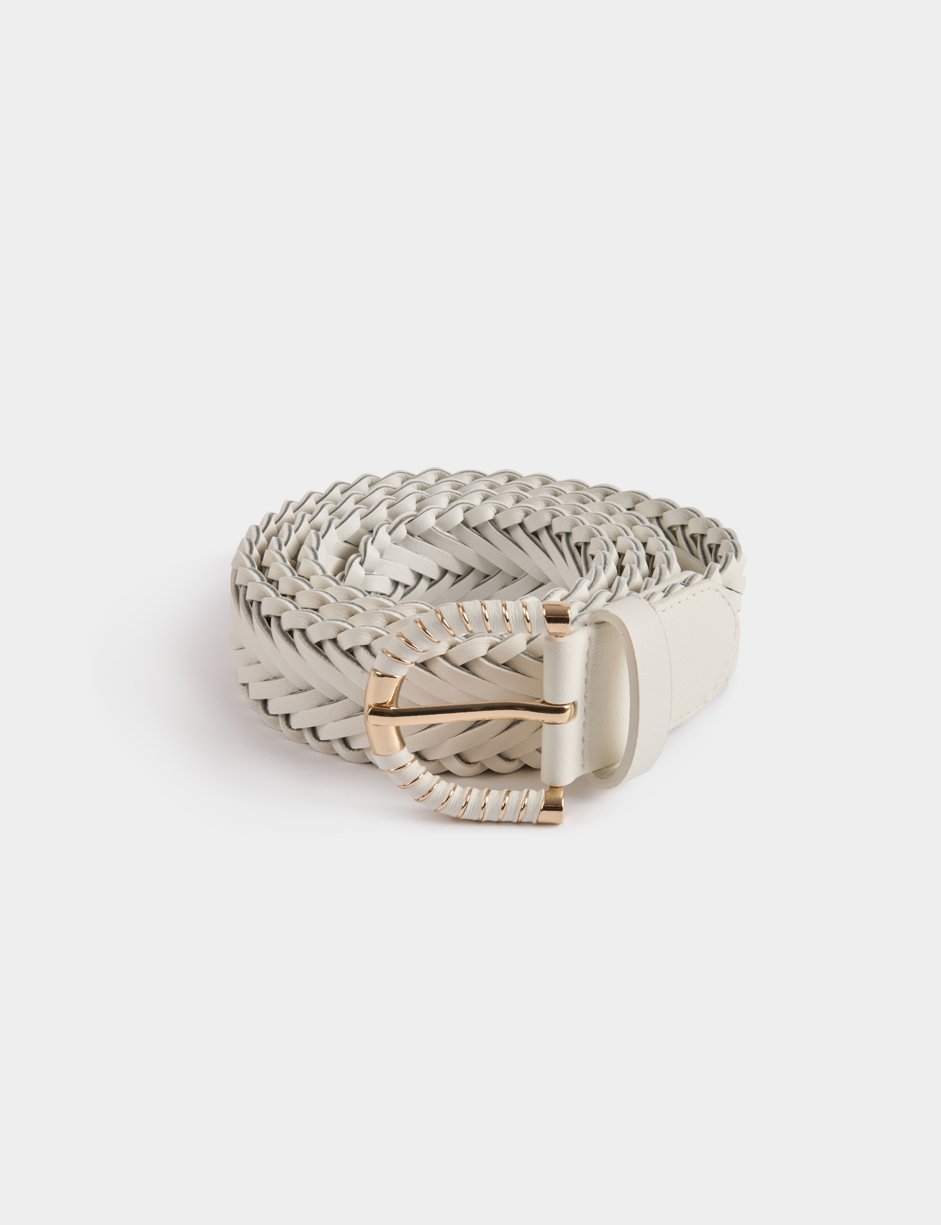 braided belt ivory women Braided belt ivory women