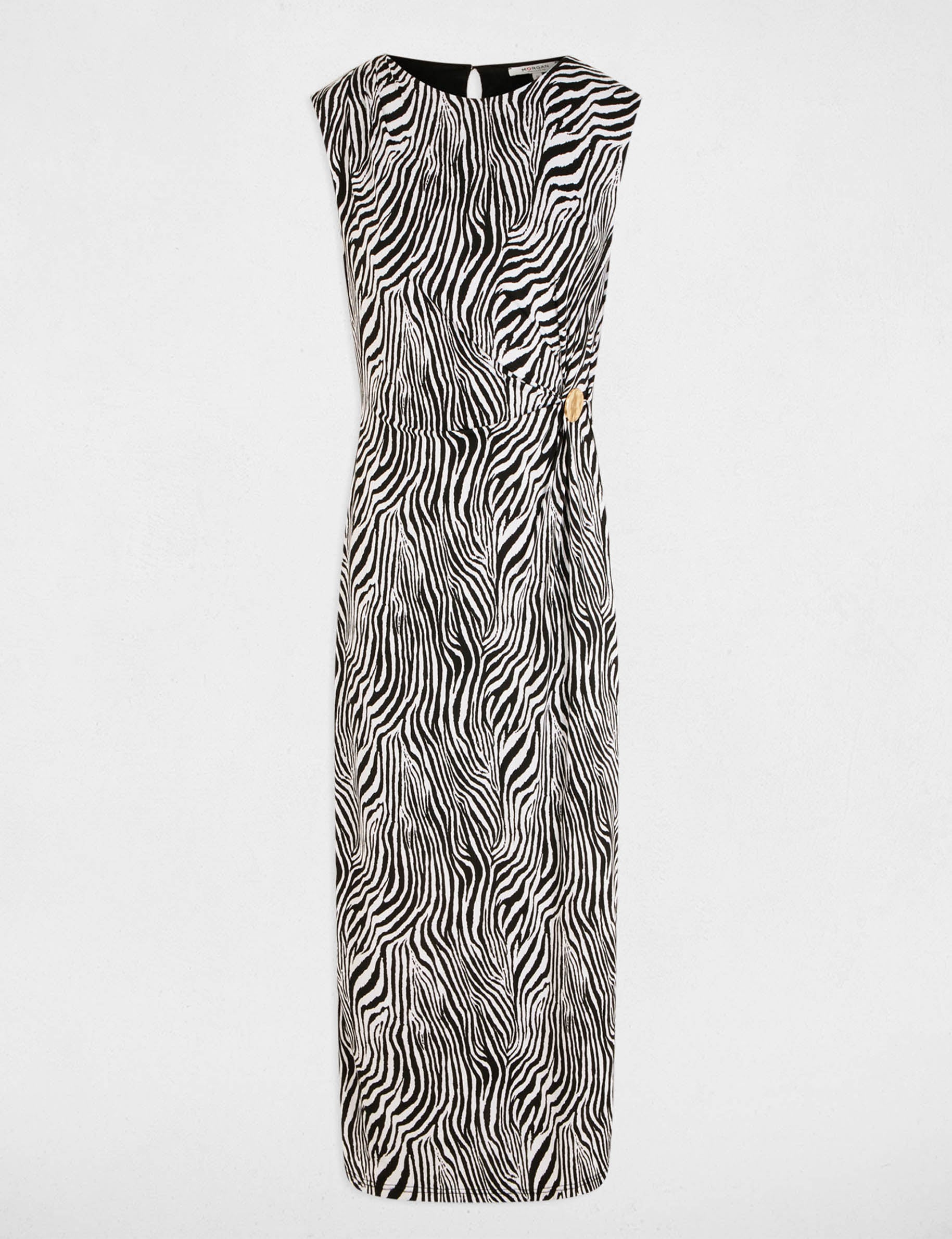 Sleeveless long dress multicolor women