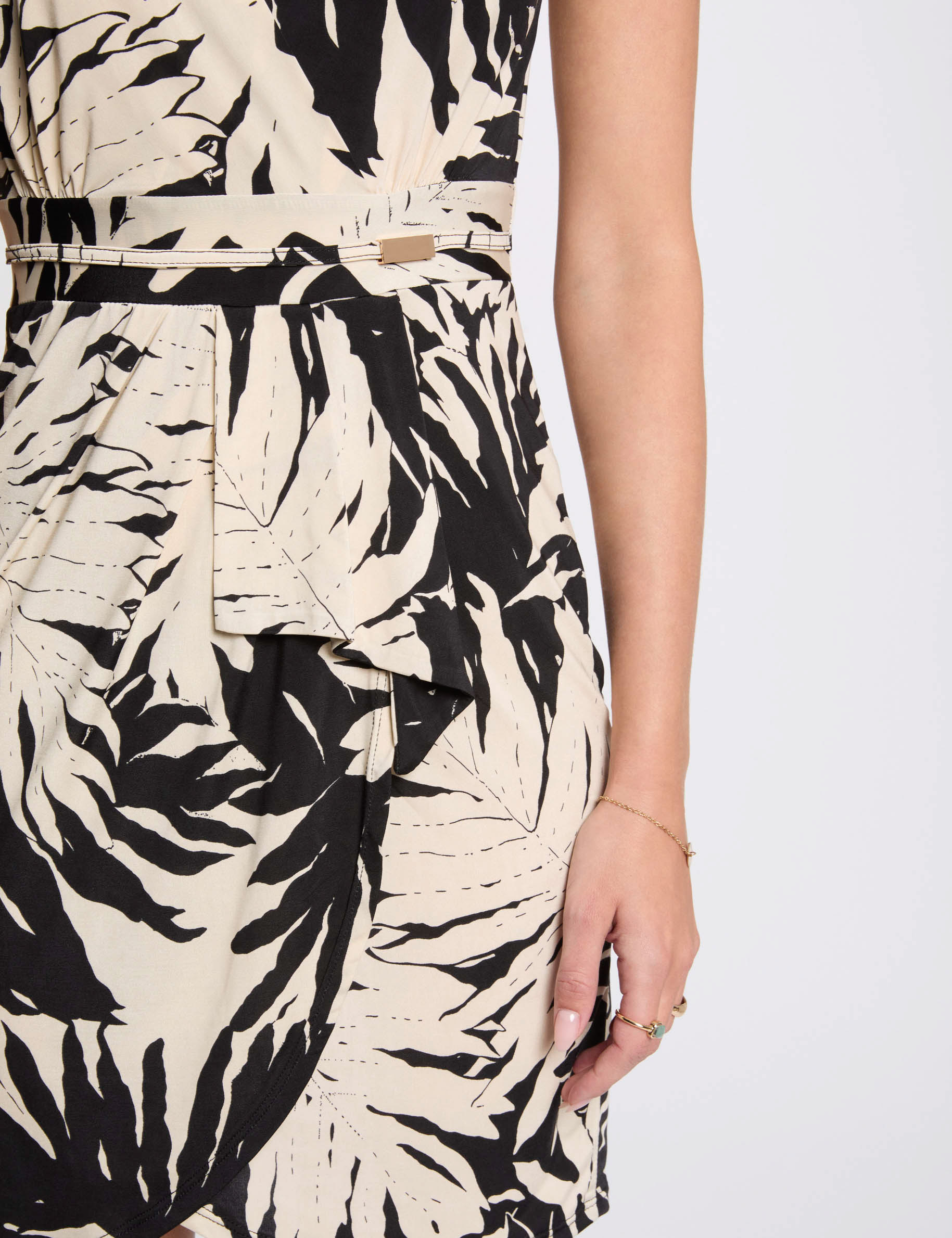 printed fitted mini dress multicolor women Printed fitted mini dress multicolor women