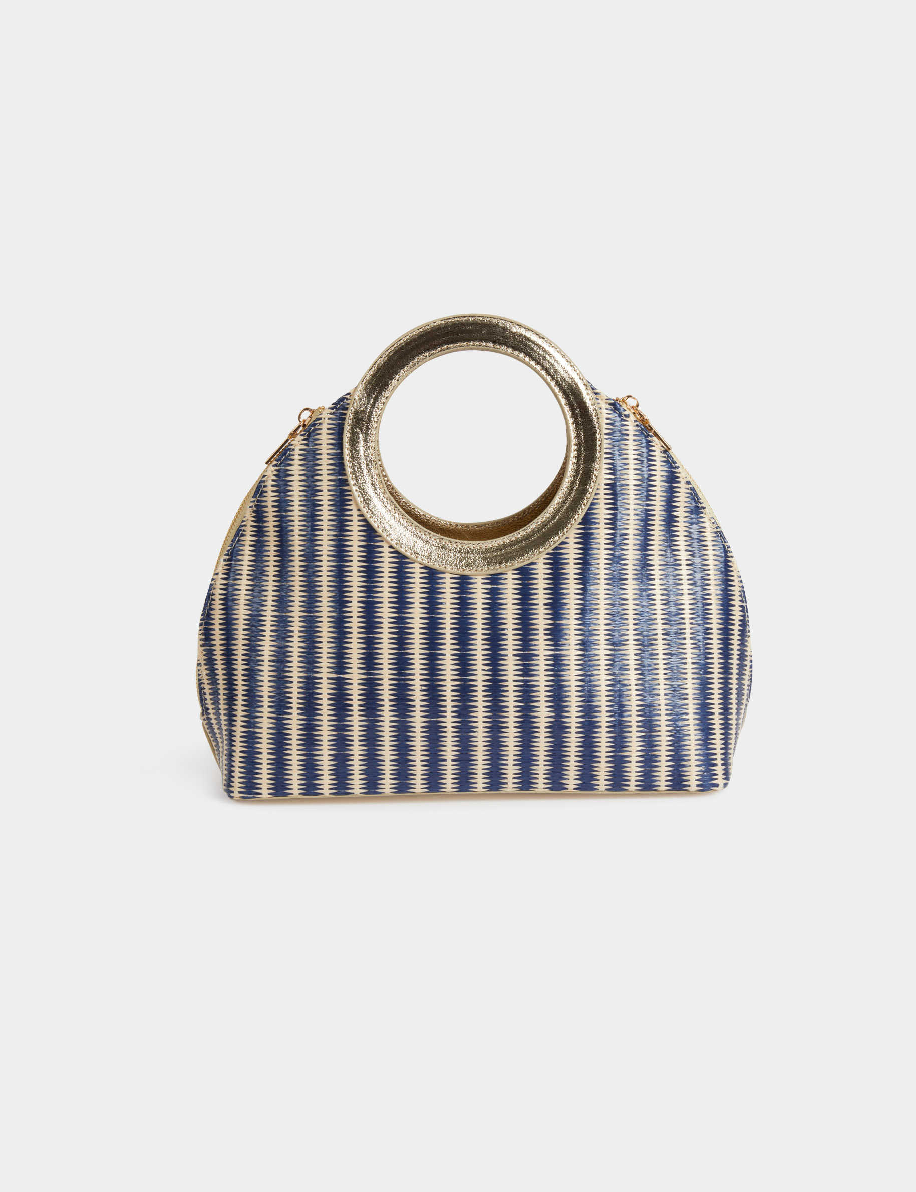sac tresse a rayures multicolore femme Sac tressé à rayures multicolore femme