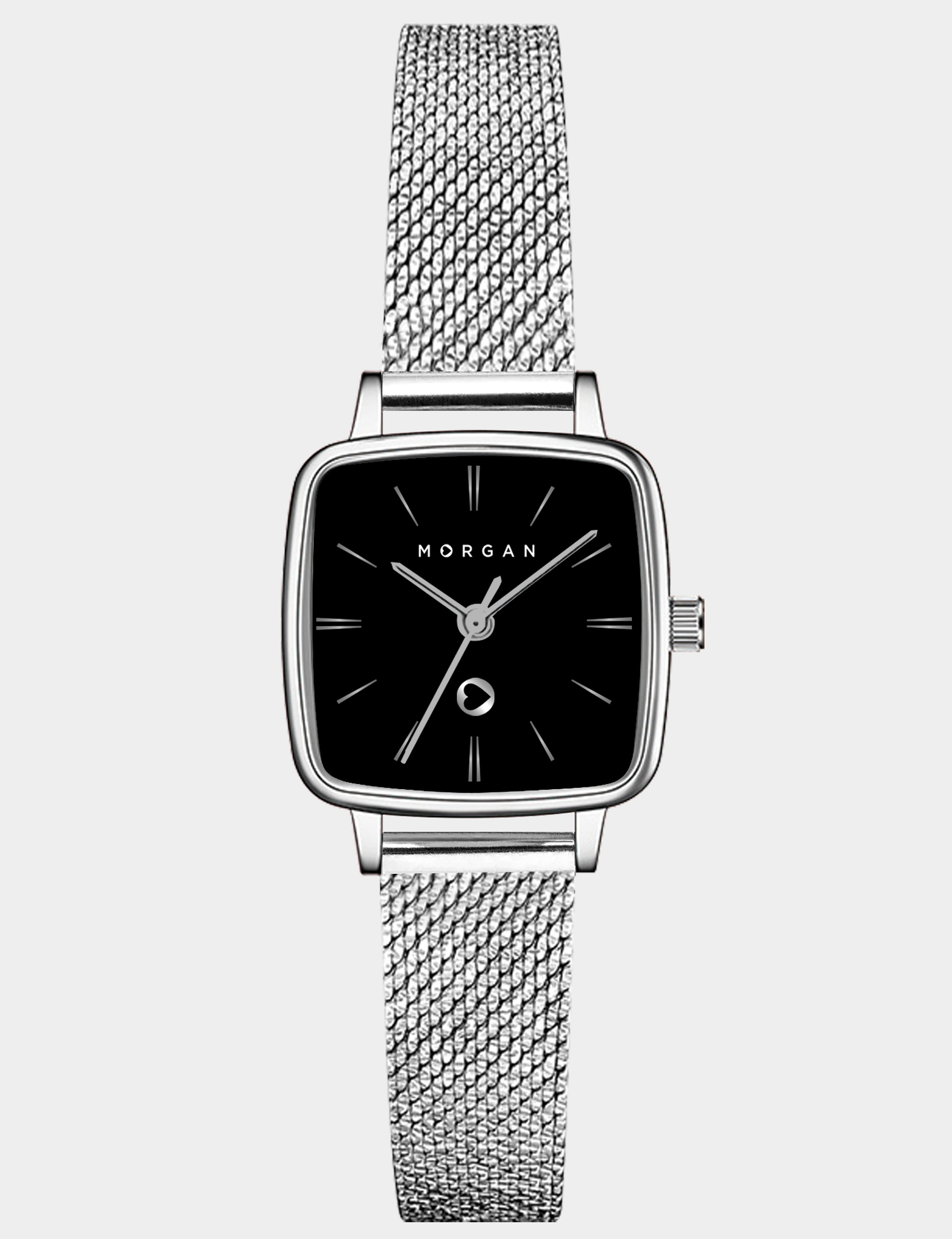 Classic watch silver color women