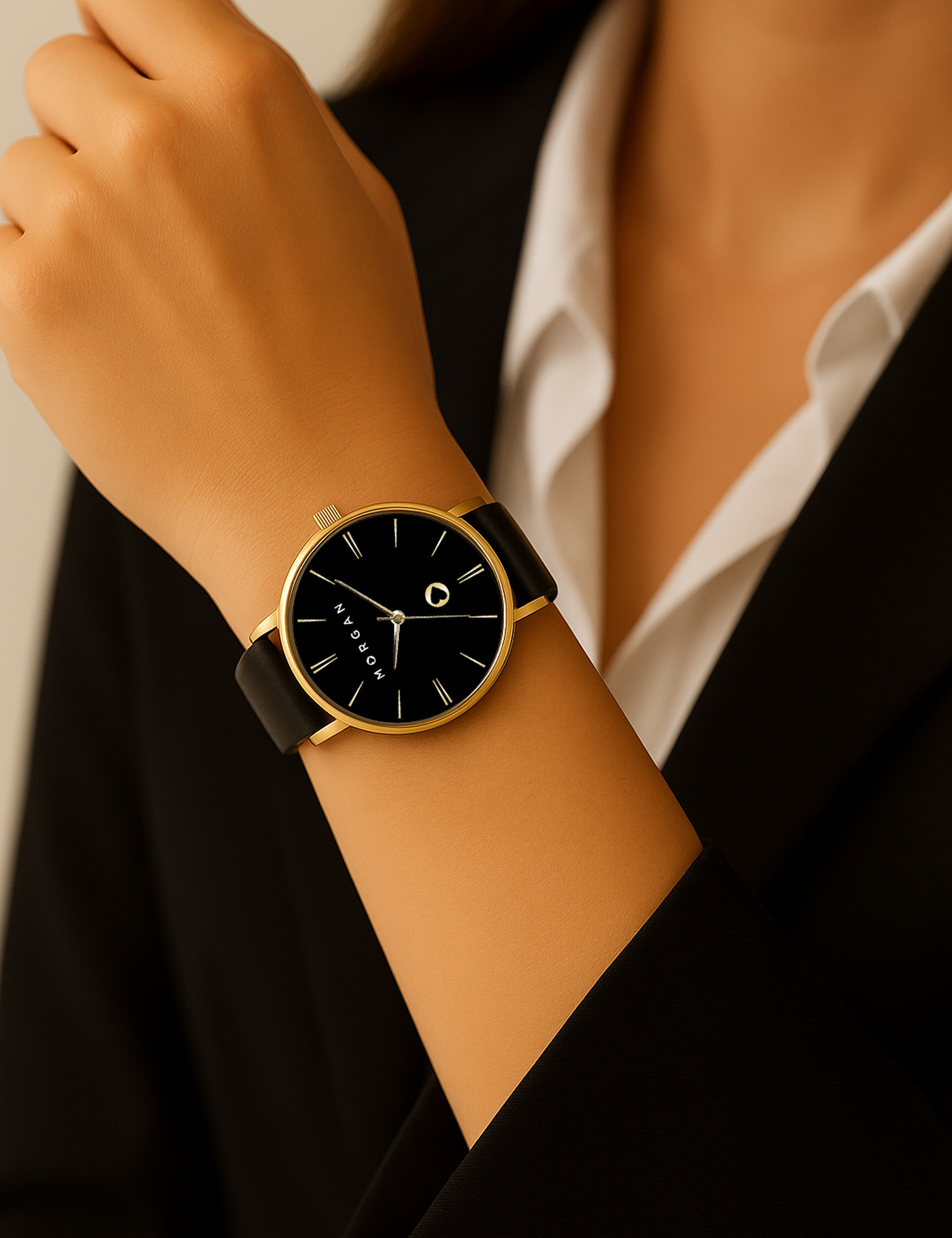 Watch gold yellow women