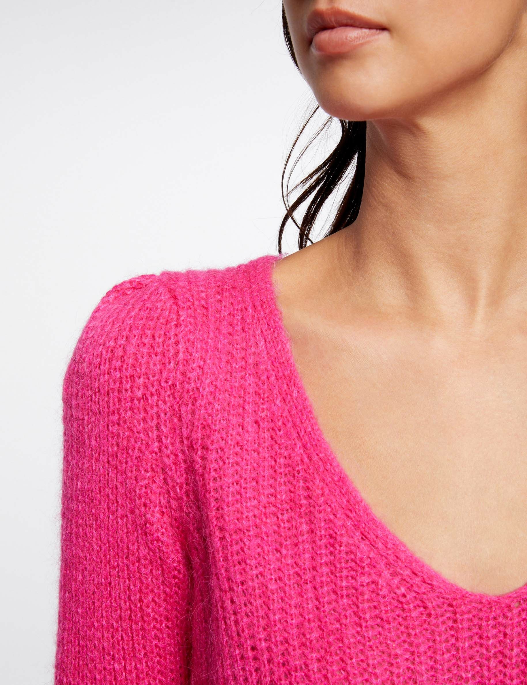 Ladies pink jumper cheap