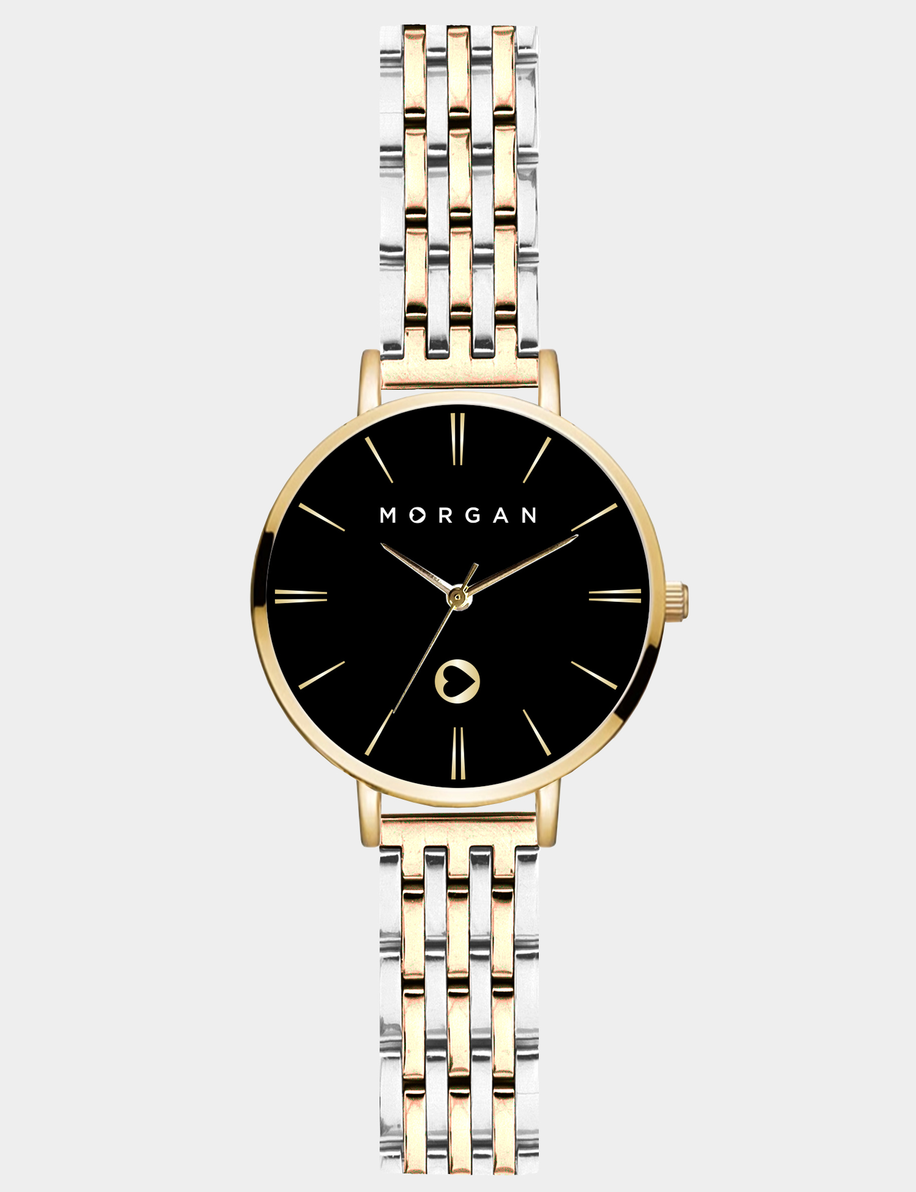Montre jaune or femme