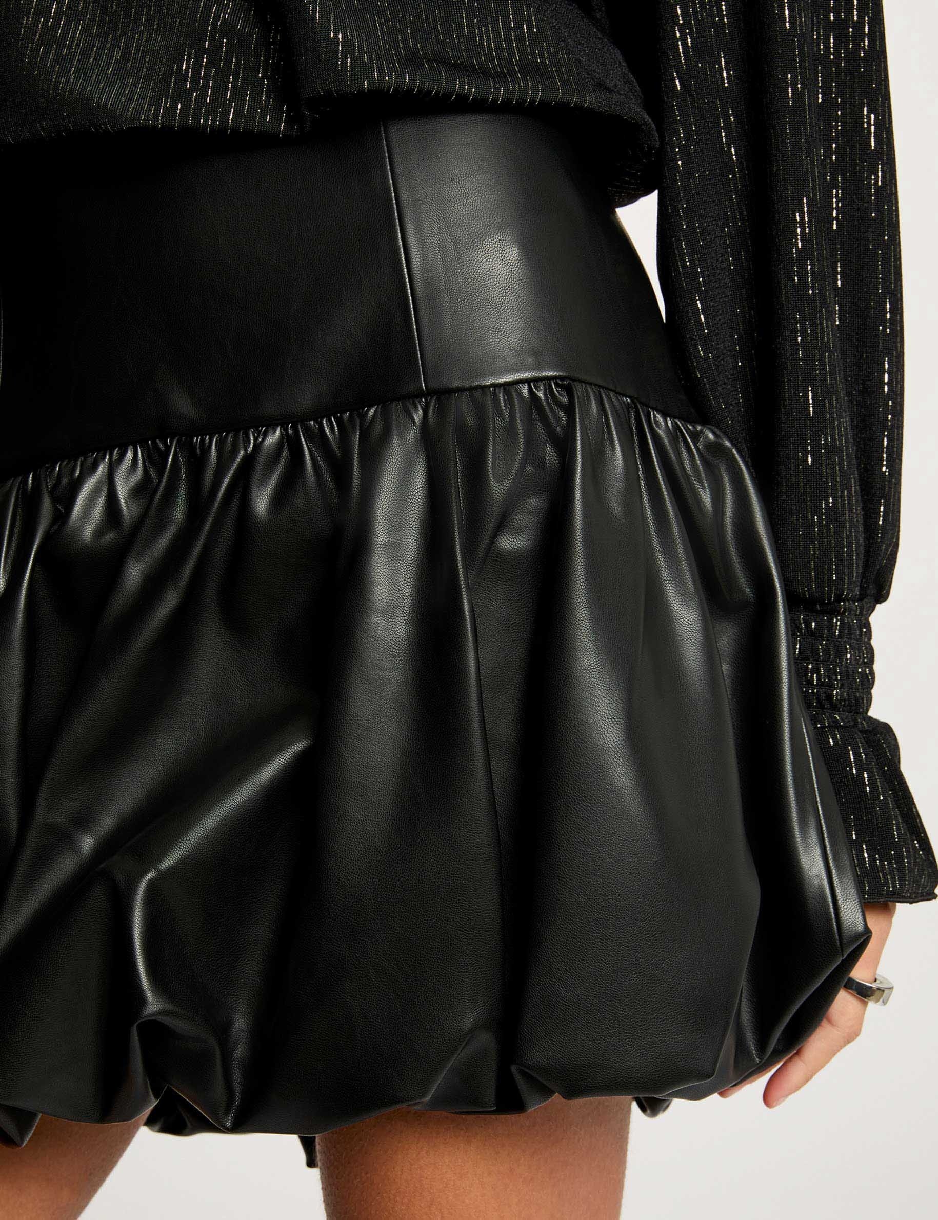 Fitted short skirt black women