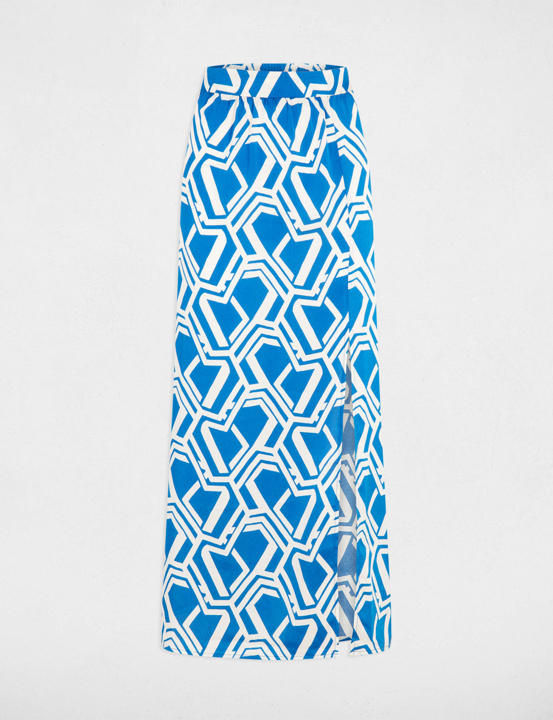 printed a line maxi skirt multicolored women Printed A-line maxi skirt multicolored women