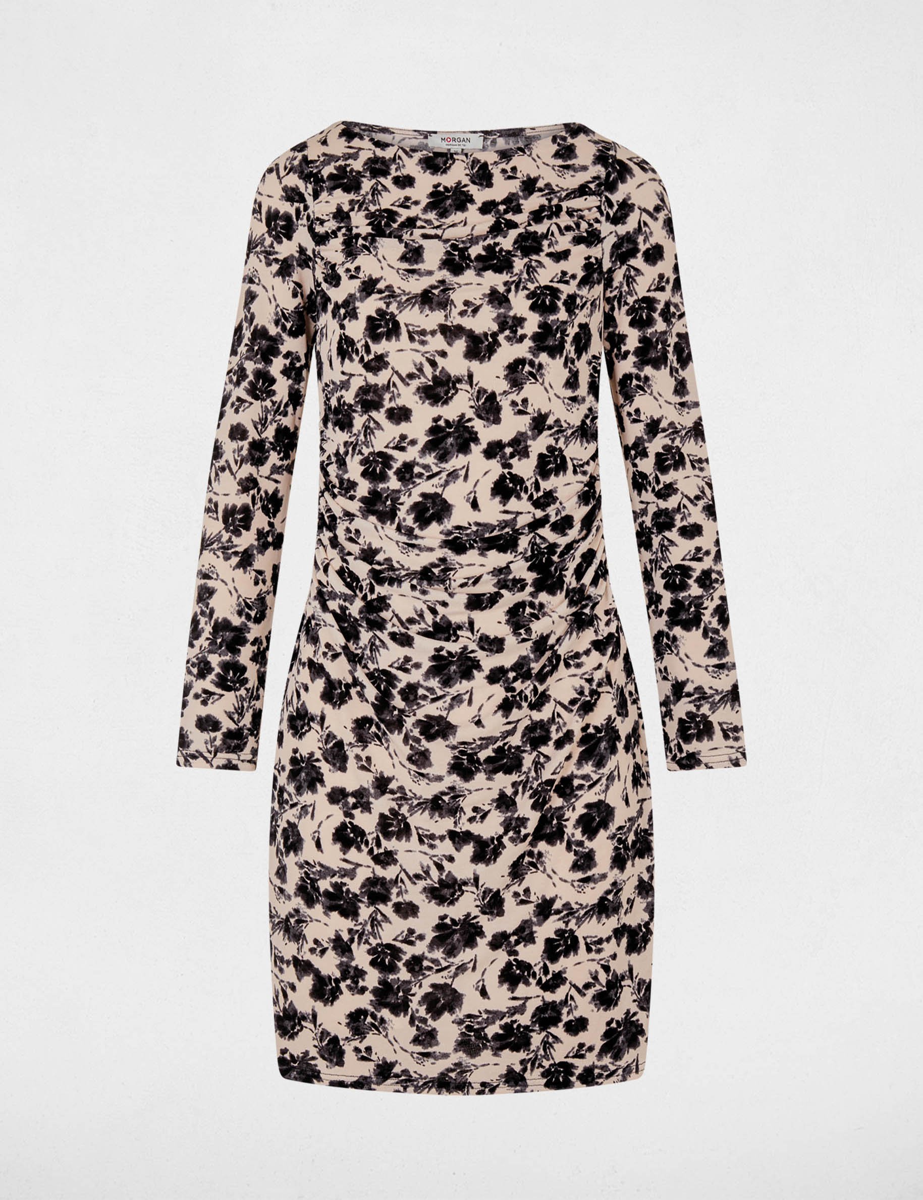 Printed knit dress multicolor women