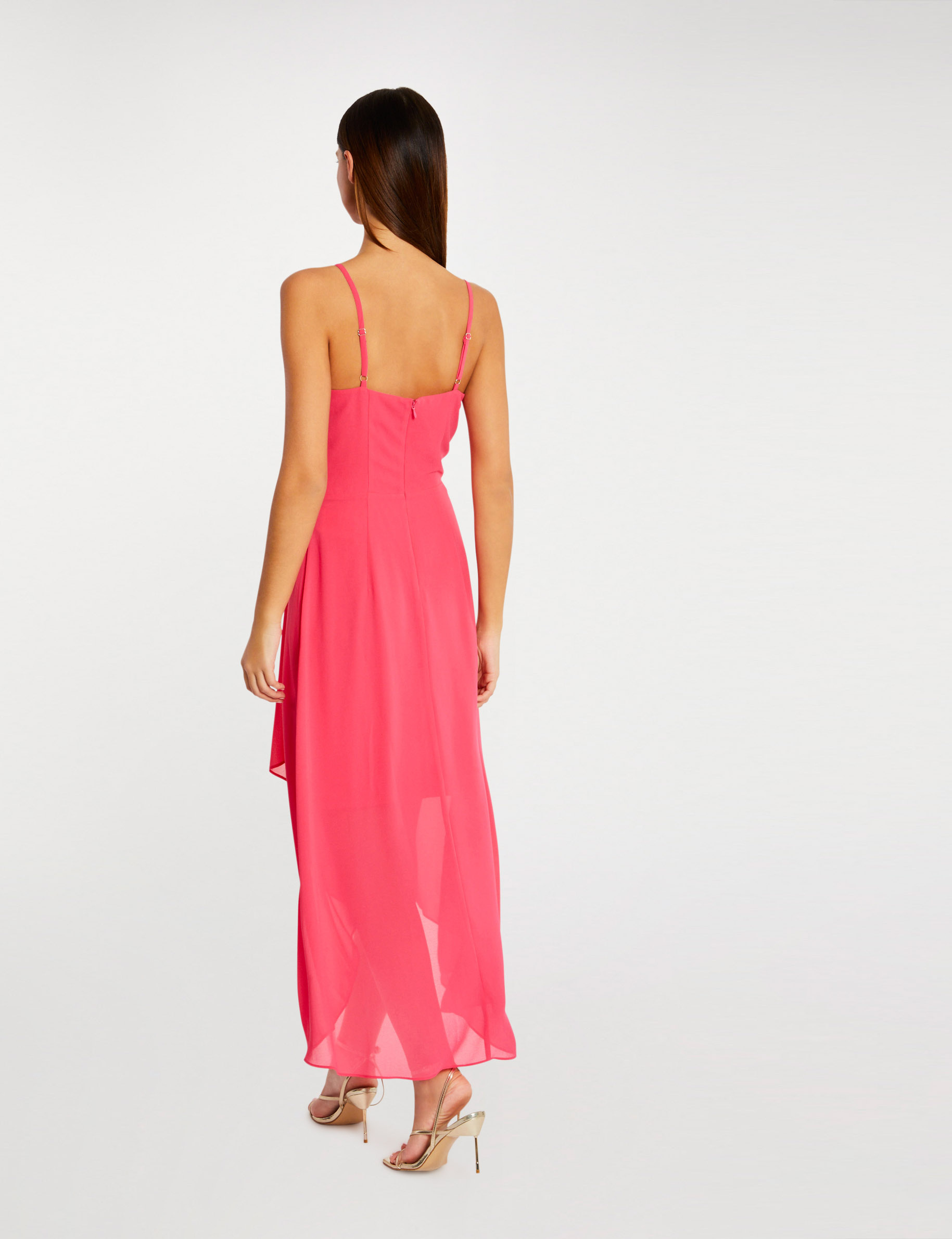 Midi dress with thin straps ladies' Midi dress with thin straps ladies'