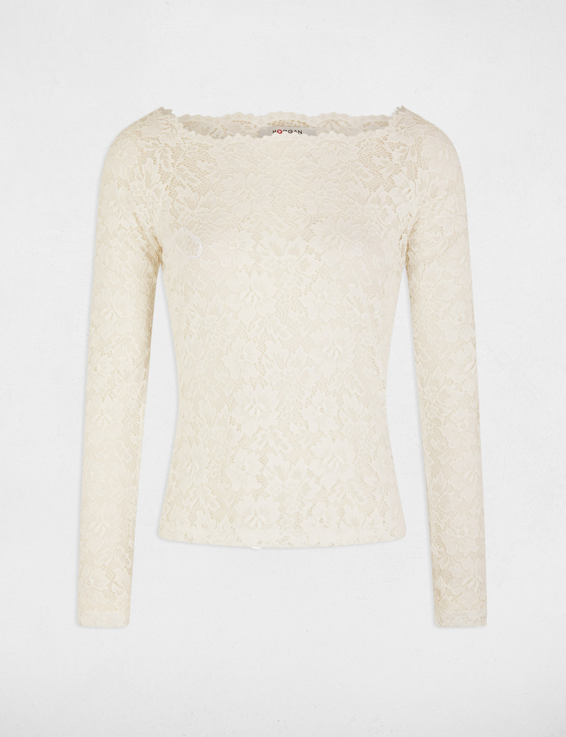 long sleeved t shirt white women Long-sleeved t-shirt white women
