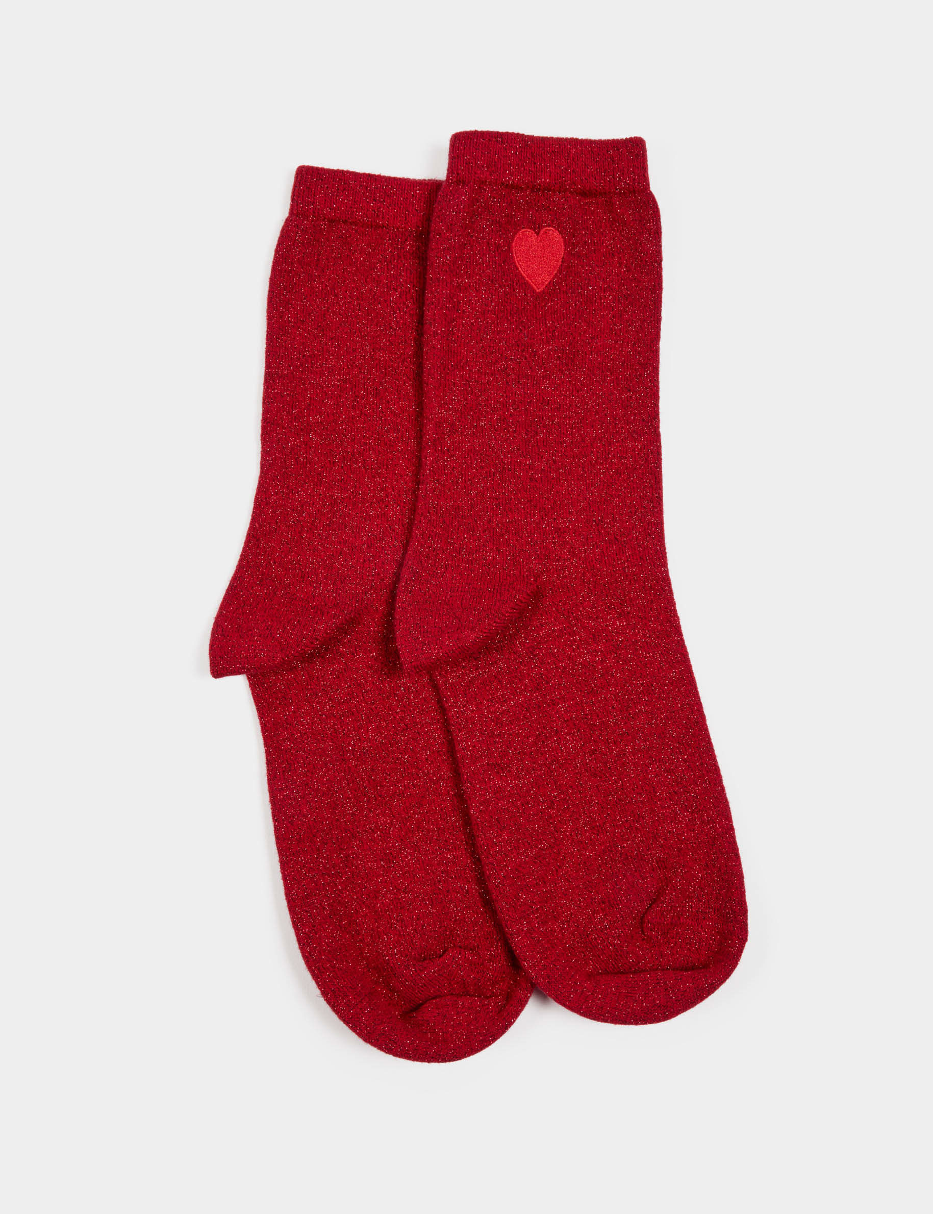 lot 3 chaussettes coeur multicolore femme multicolor women