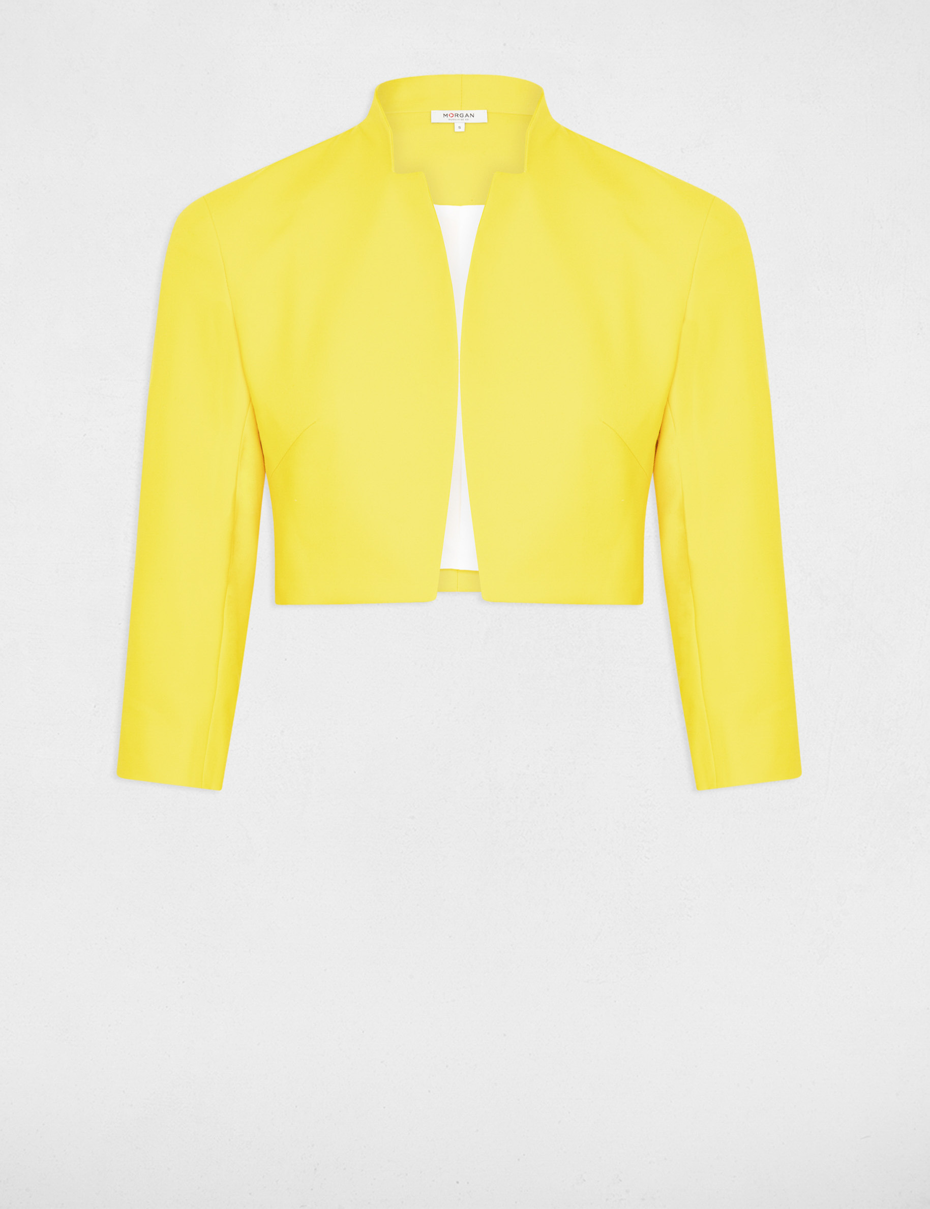 Bolero jacket yellow ladies'