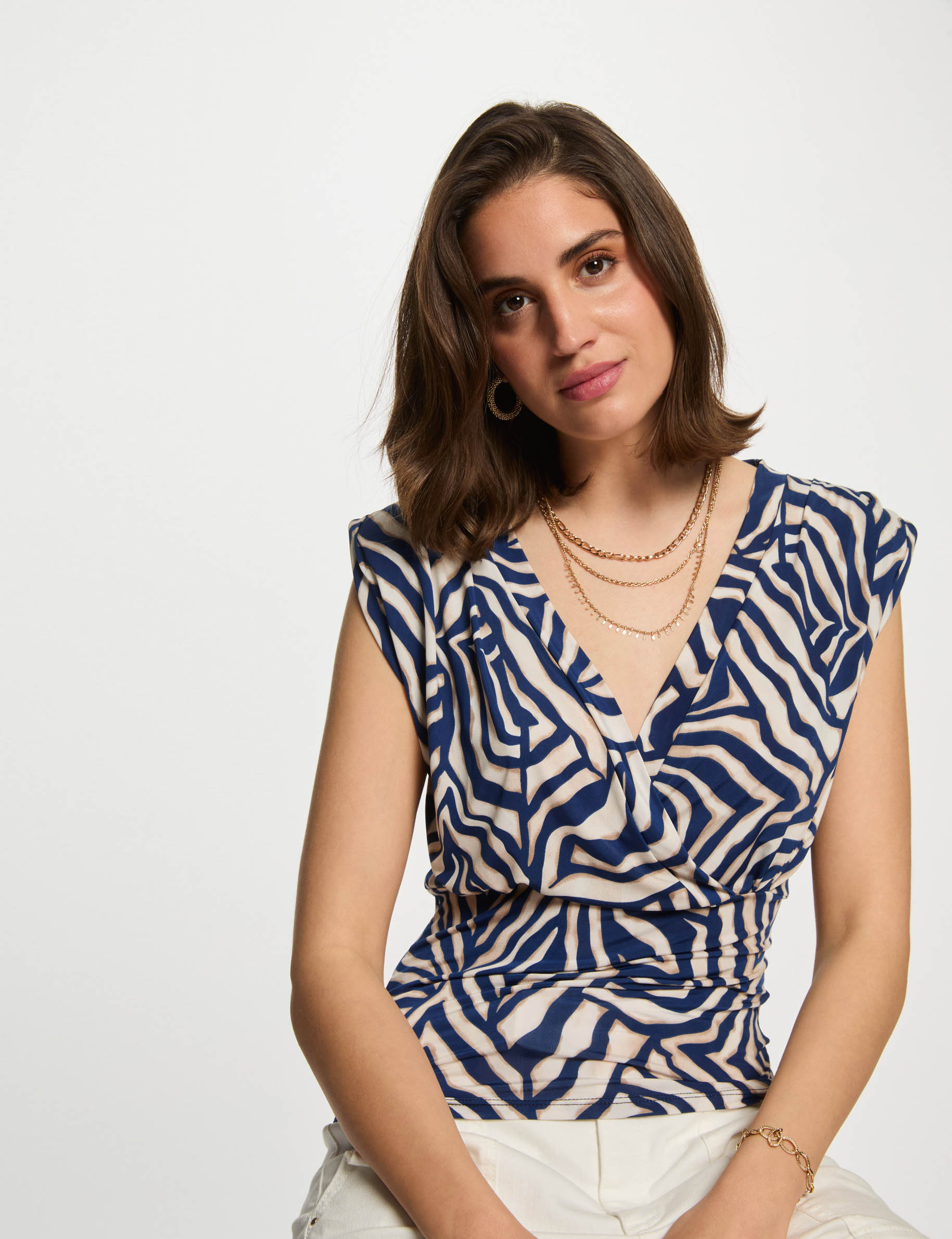 short sleeved t shirt multicolor women Short-sleeved t-shirt multicolor women