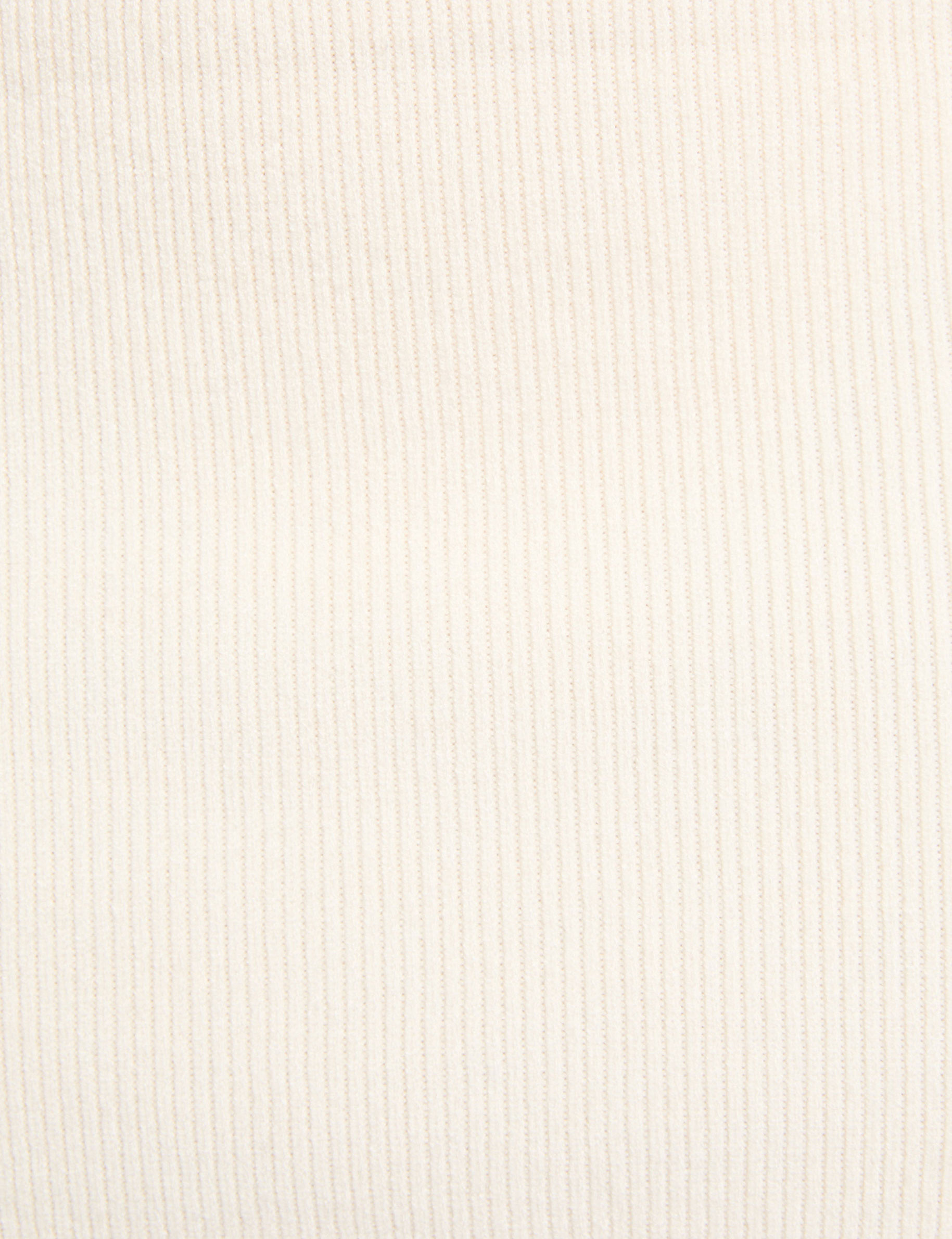 short 2 in 1 effect dress ivory women null