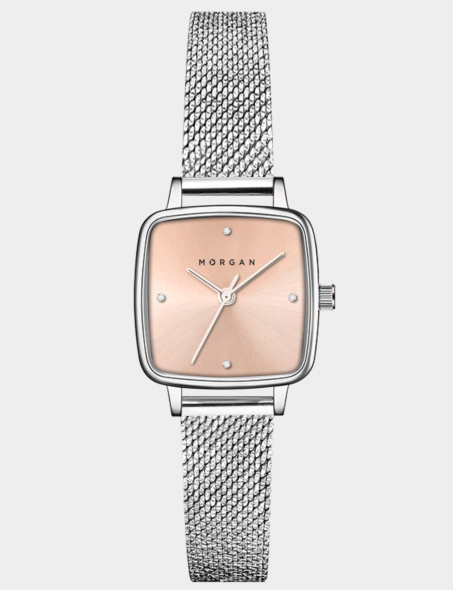 Watch silver color women