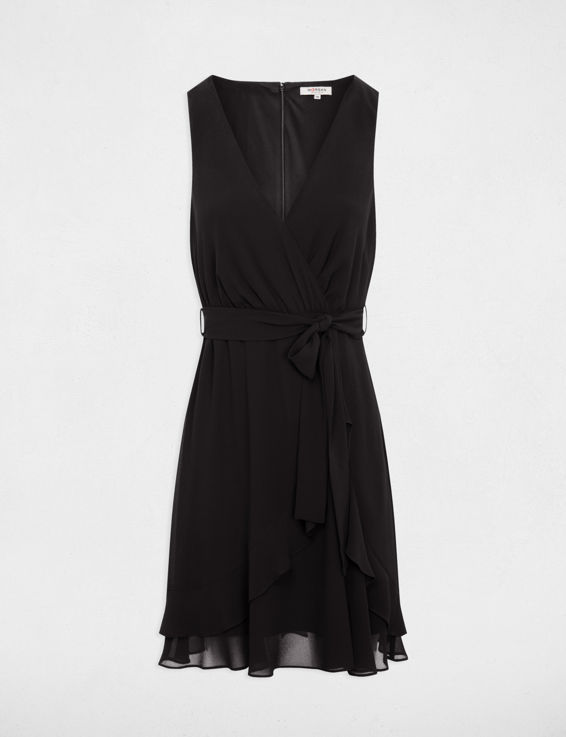 wrap midi dress black women Wrap midi dress black women