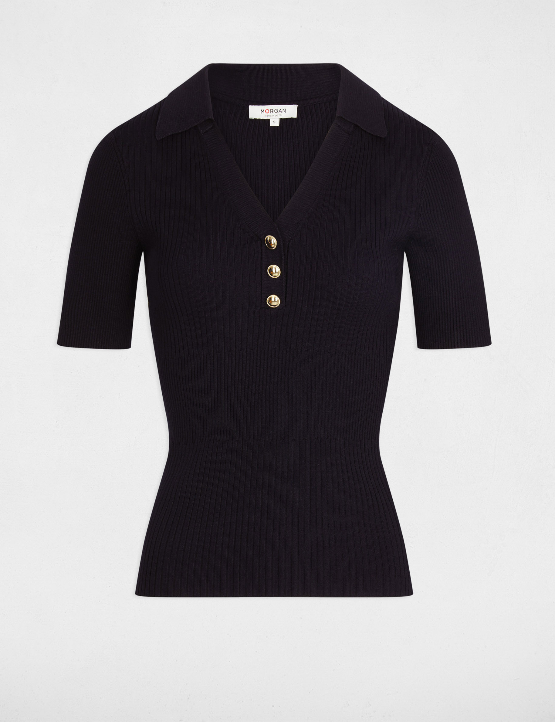 pull col polo bleu marine femme Pull col polo bleu marine femme