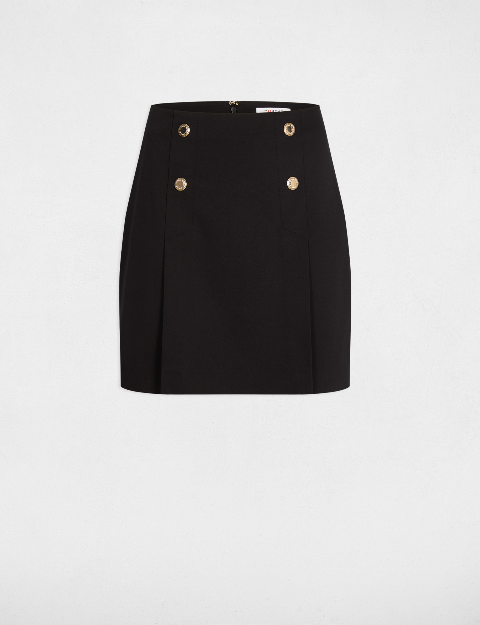 jupe courte ajustee noir femme Jupe courte ajustée noir femme
