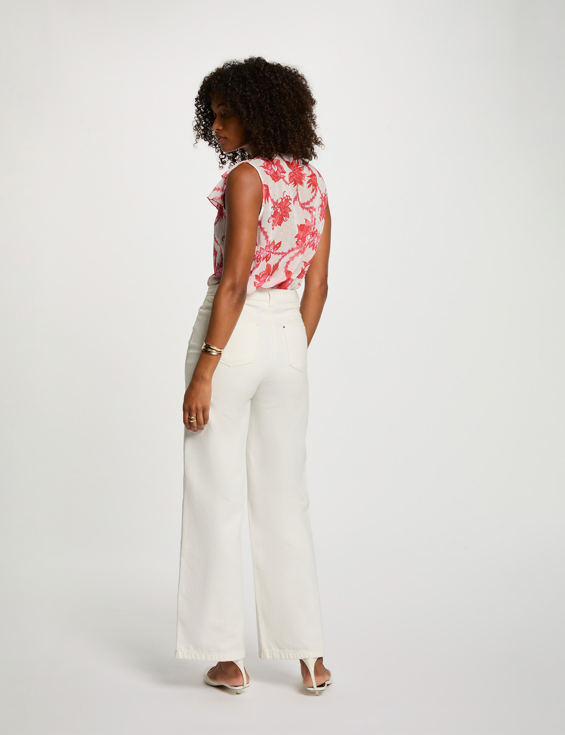 Short-sleeved shirt multicolor women
