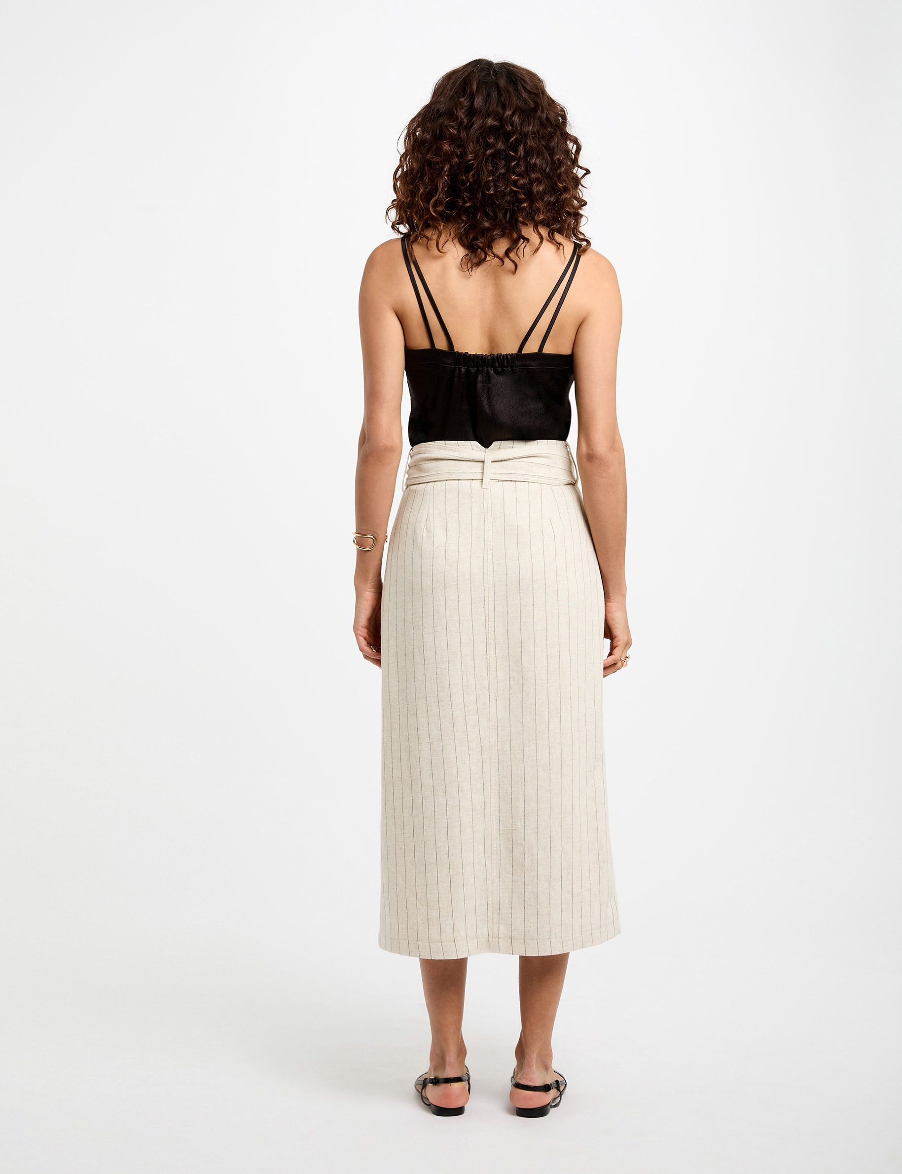 top thin straps black women Top thin straps black women