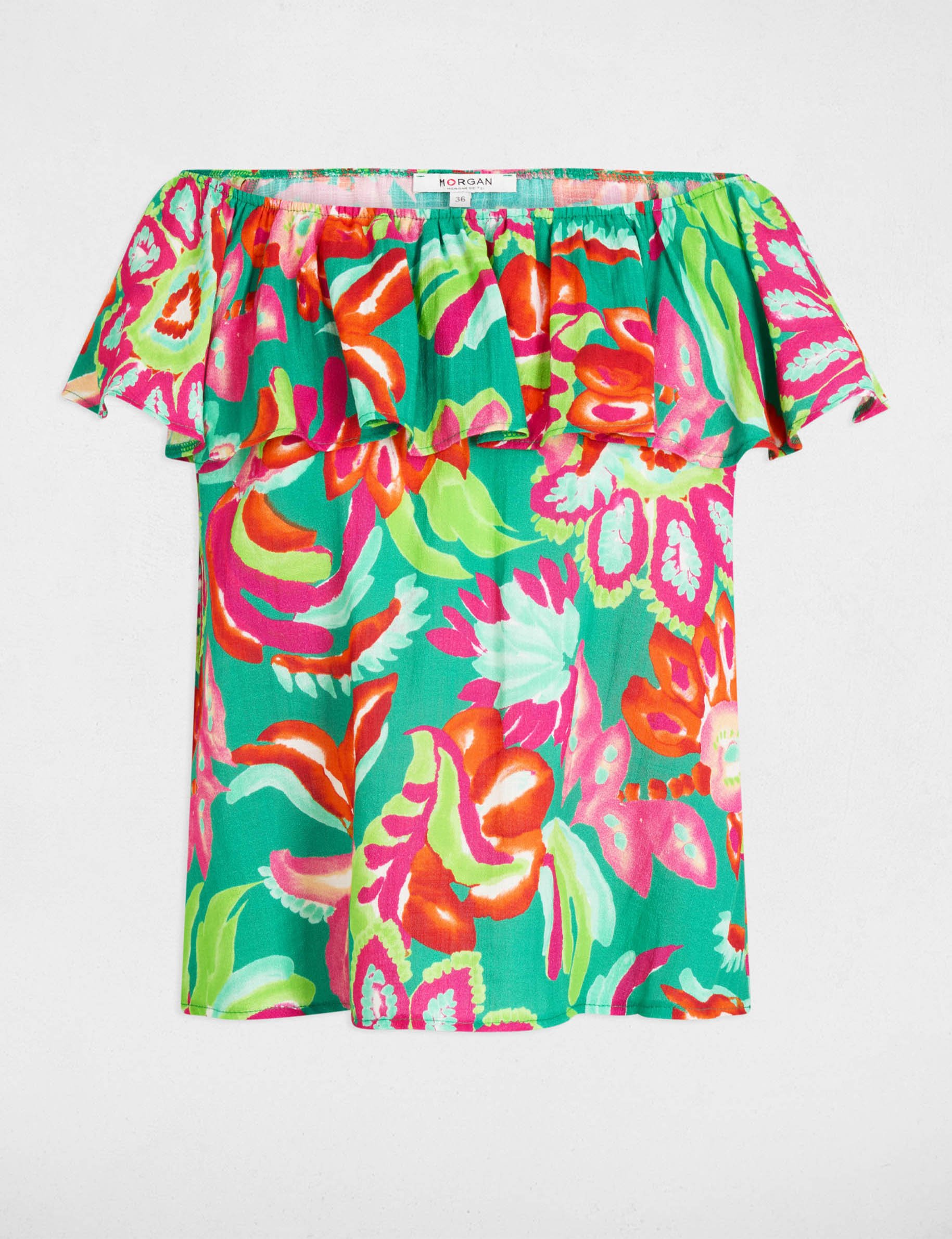 printed sleeveless top multicolor women Printed sleeveless top multicolor women