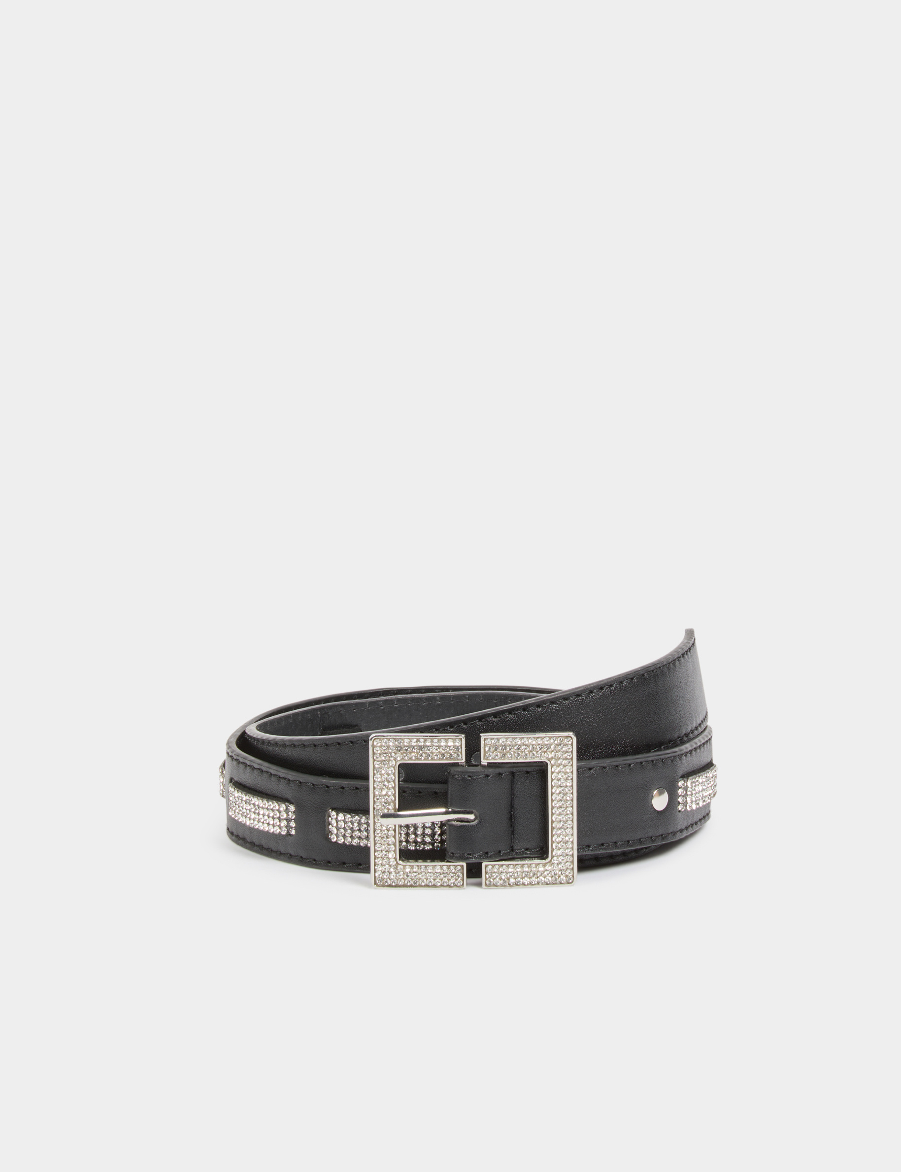 Strass belt black women