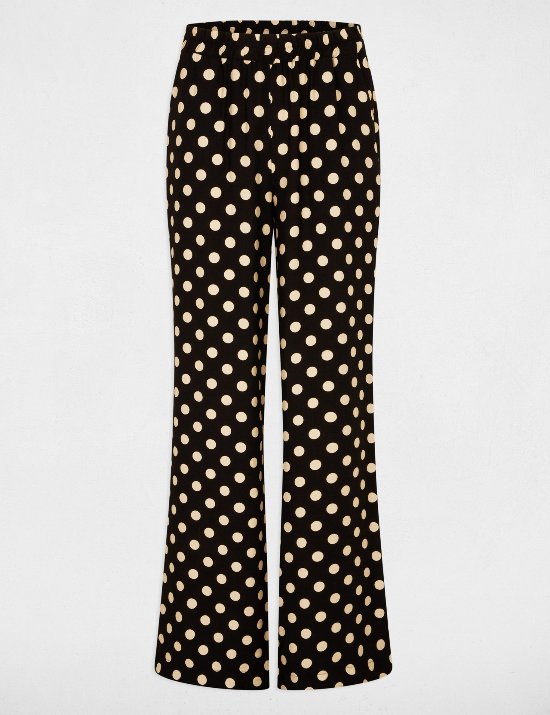 high waisted straight trousers black women High-waisted straight trousers black women