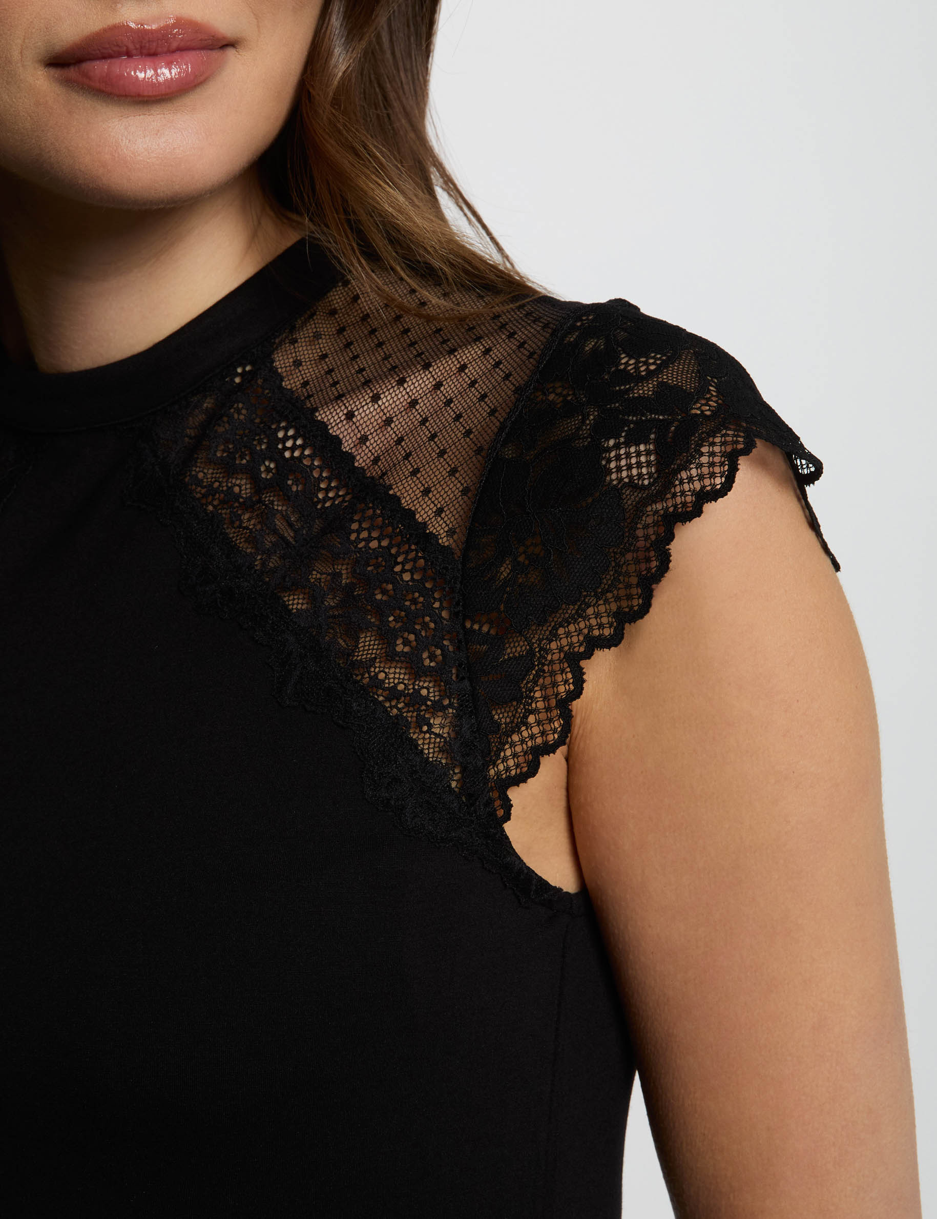 short sleeved t shirt black women Short-sleeved t-shirt black women