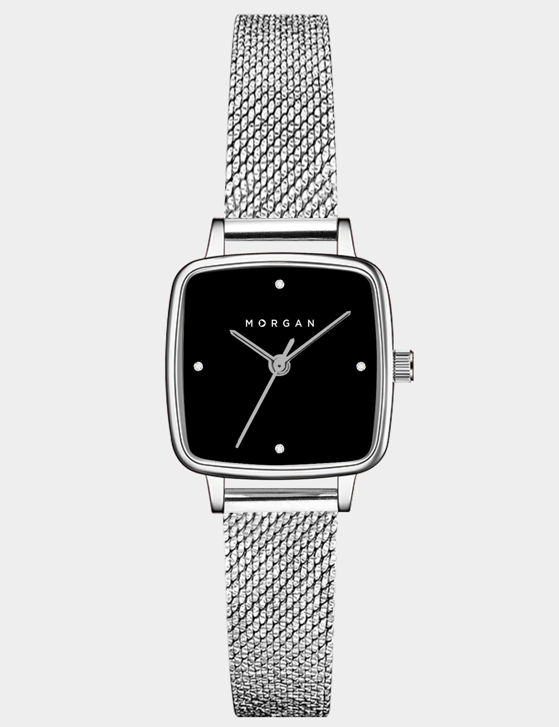 Watch silver color women