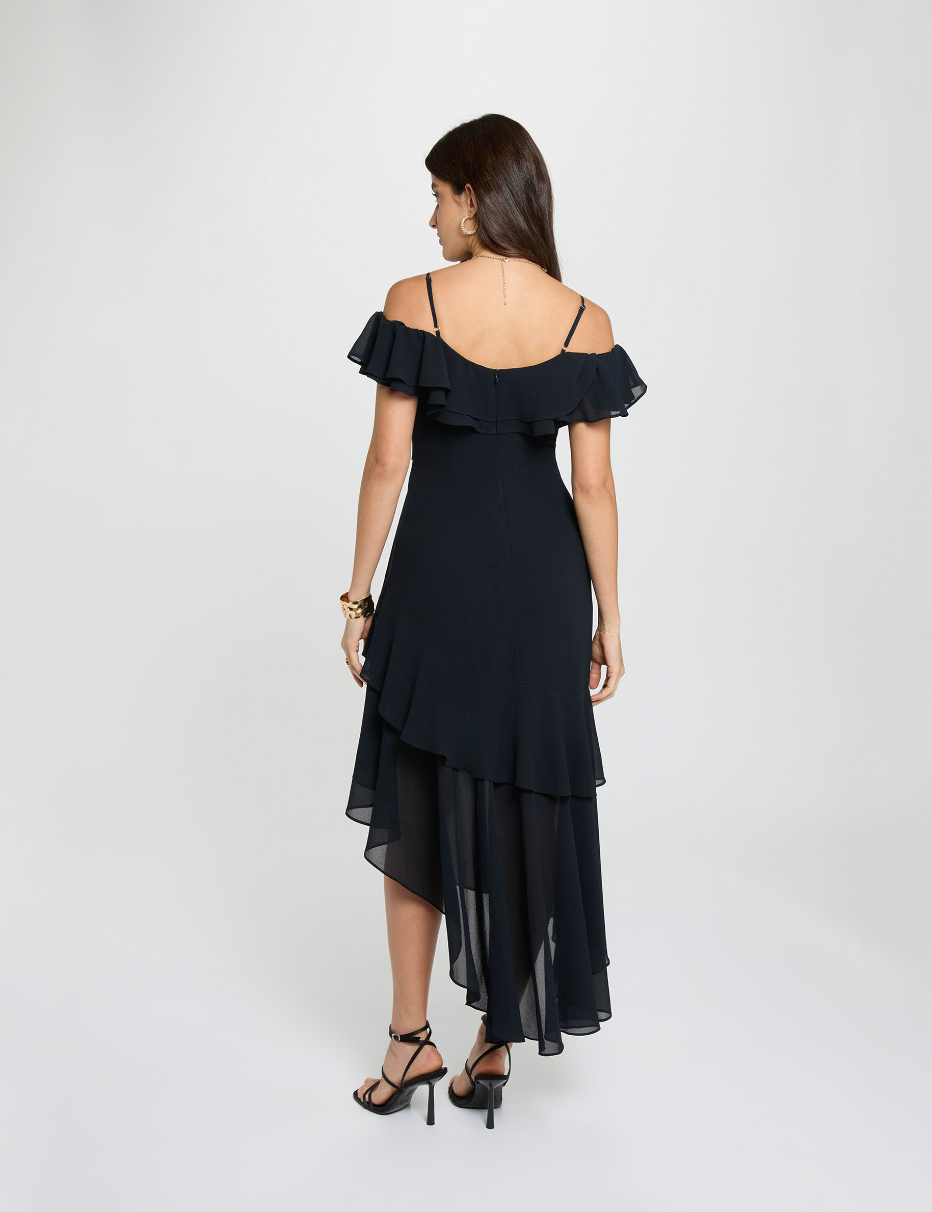knee length dresses for ladies Sorrento Linen Midi Dress