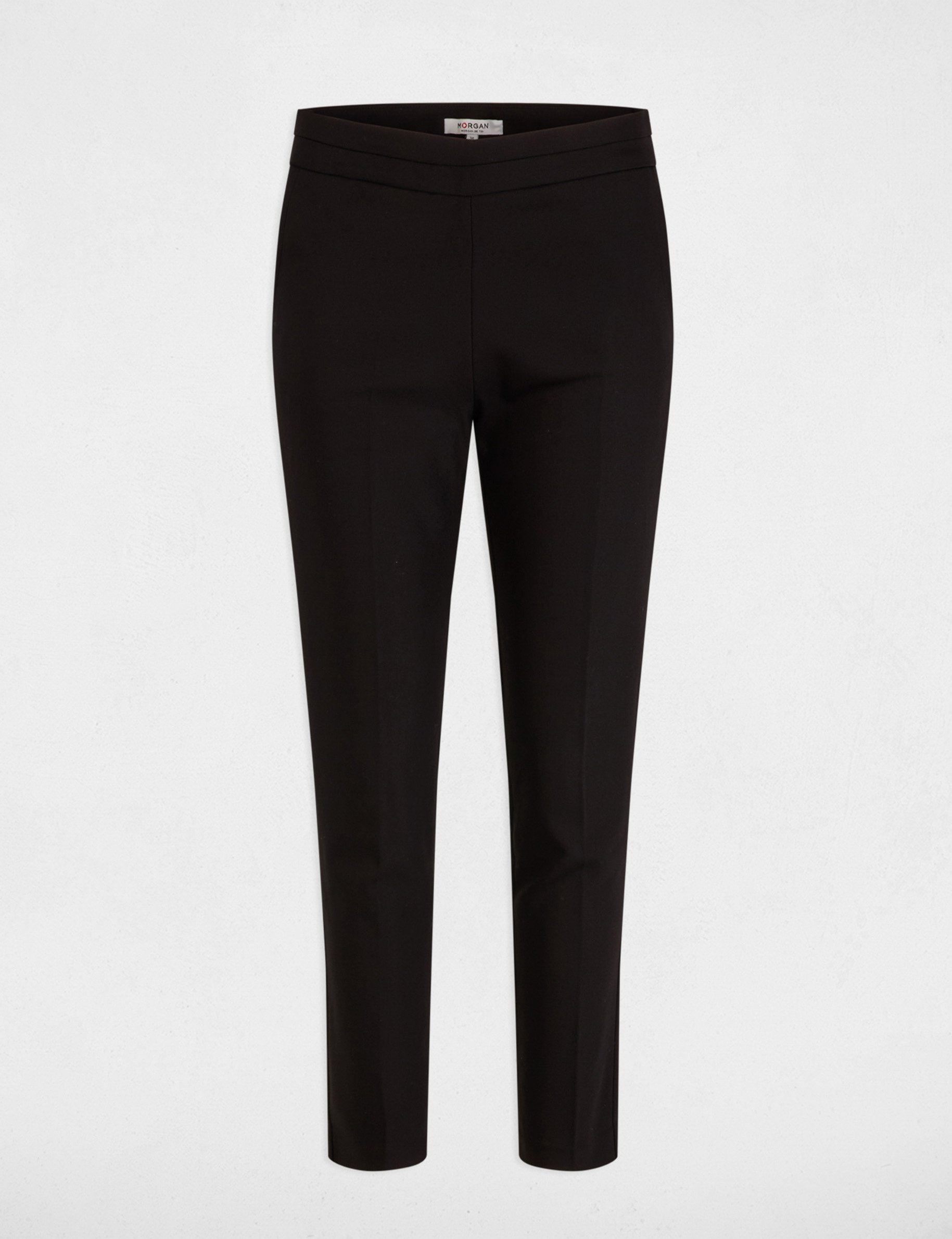 cropped cigarette trousers black women Cropped cigarette trousers black women