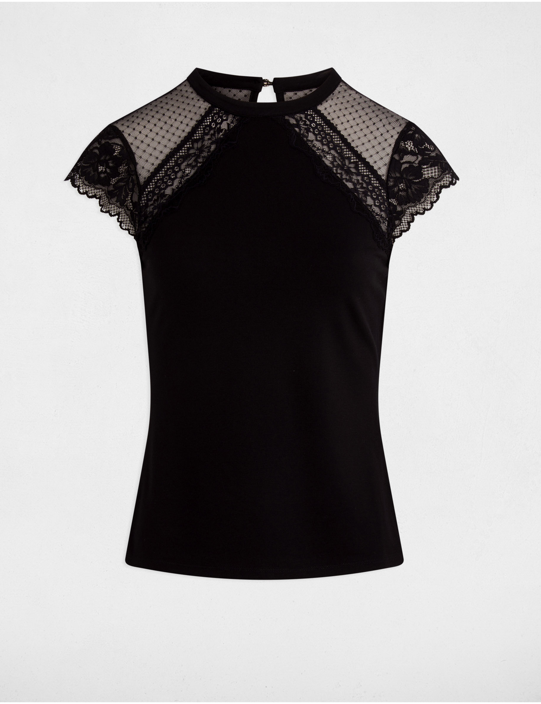 short sleeved t shirt black women Short-sleeved t-shirt black women