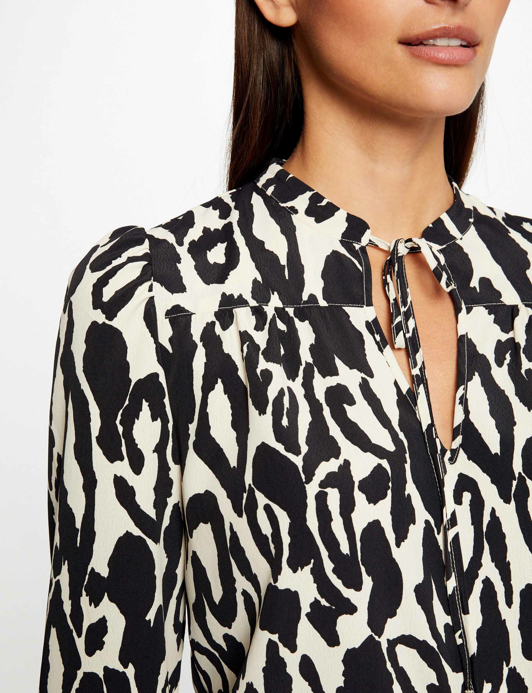 Blouse shop imprimé animal