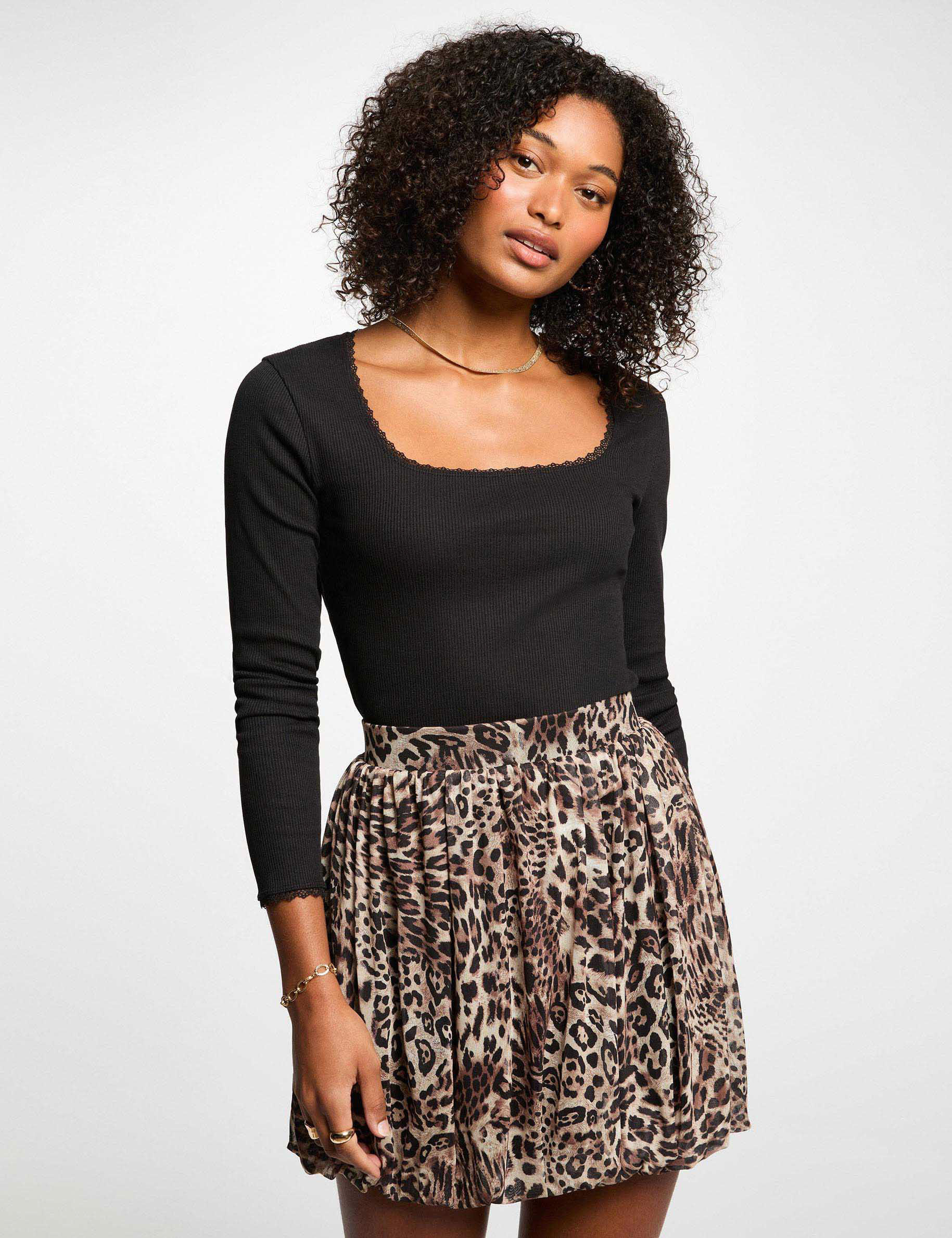 jupe courte imprimee multicolore femme Jupe courte imprimée multicolore femme