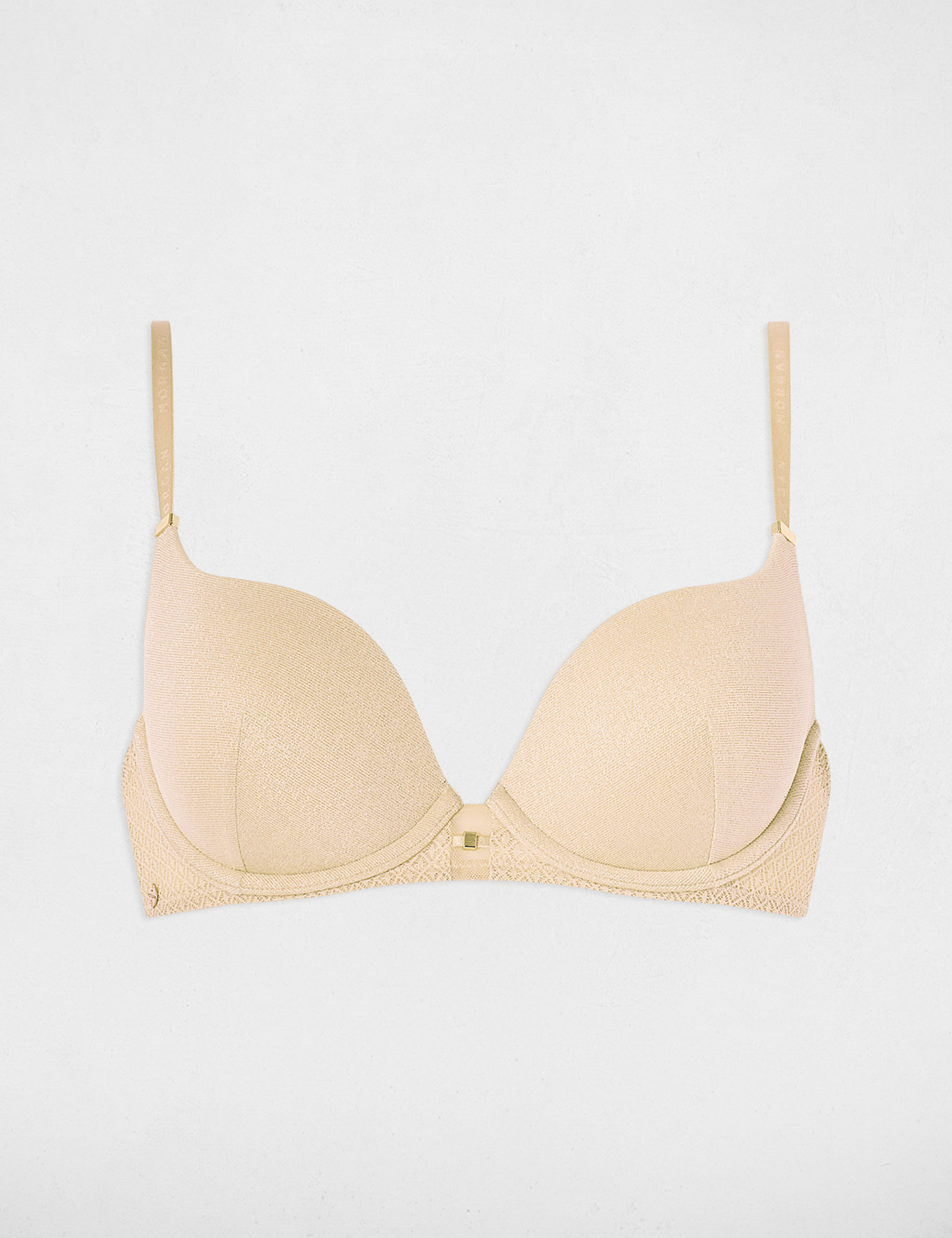 Padded bra beige women