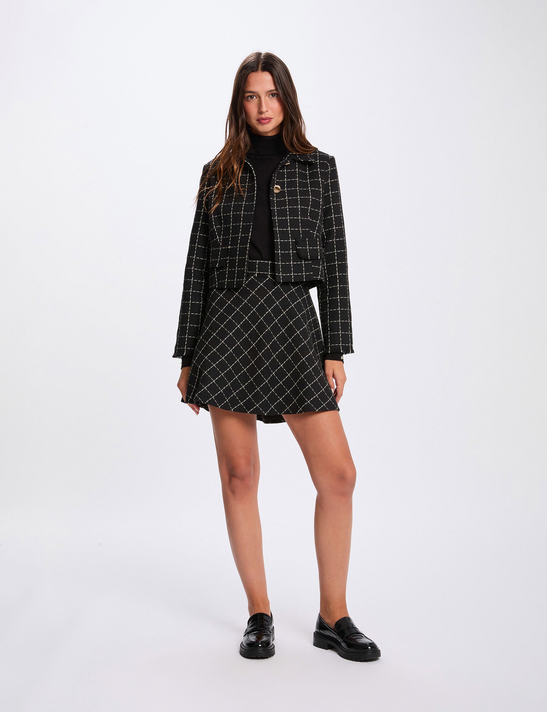 jupe courte patineuse noir femme Jupe courte patineuse noir femme