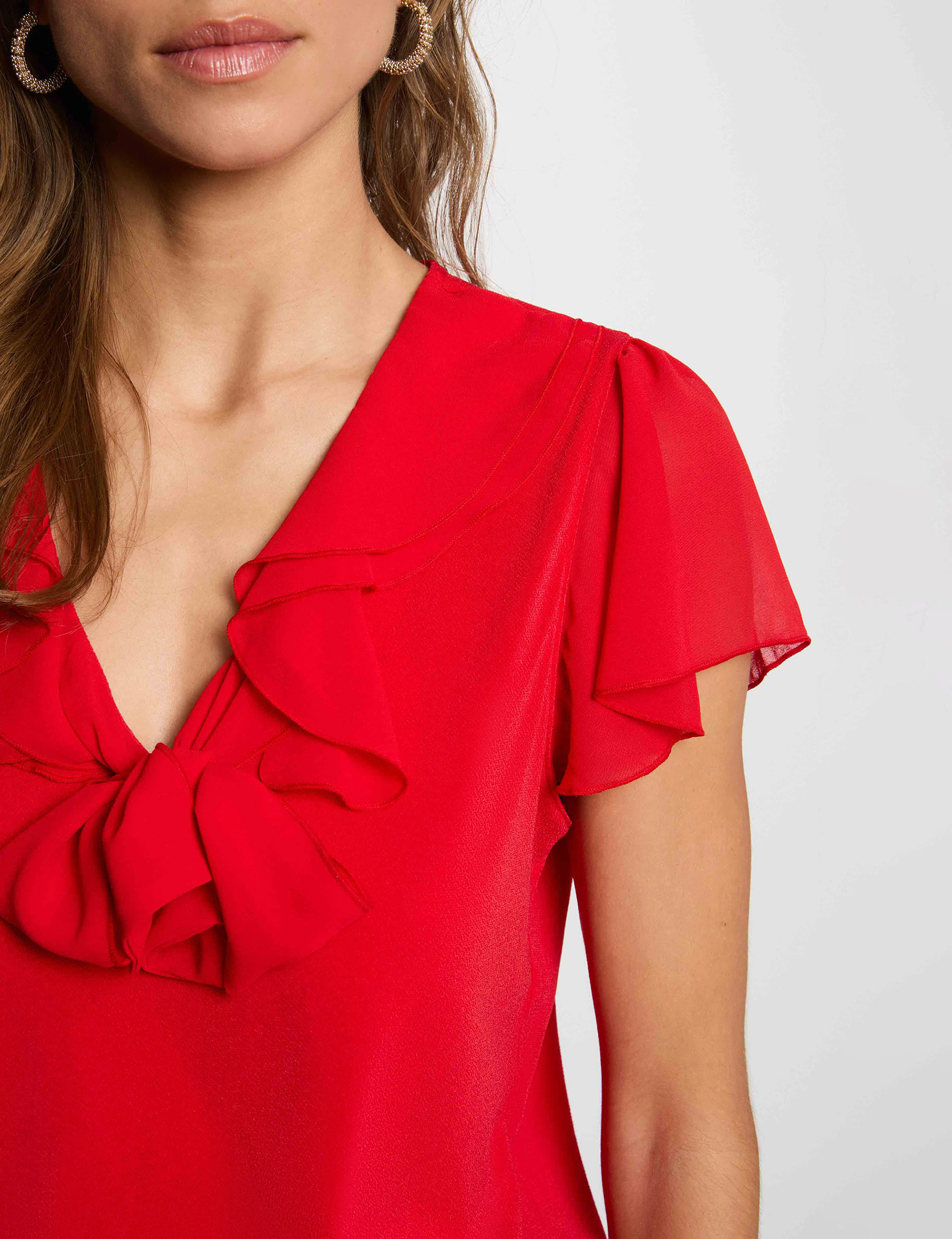 bright red women