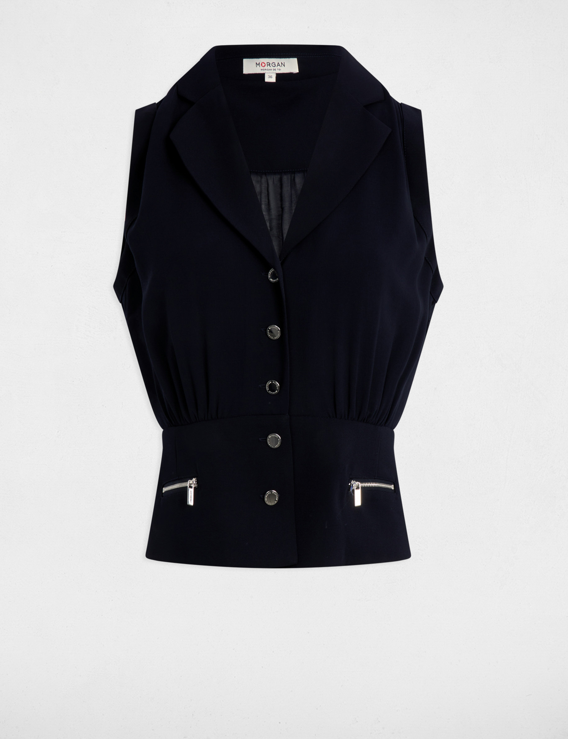 sleeveless top navy blue women Sleeveless top navy blue women