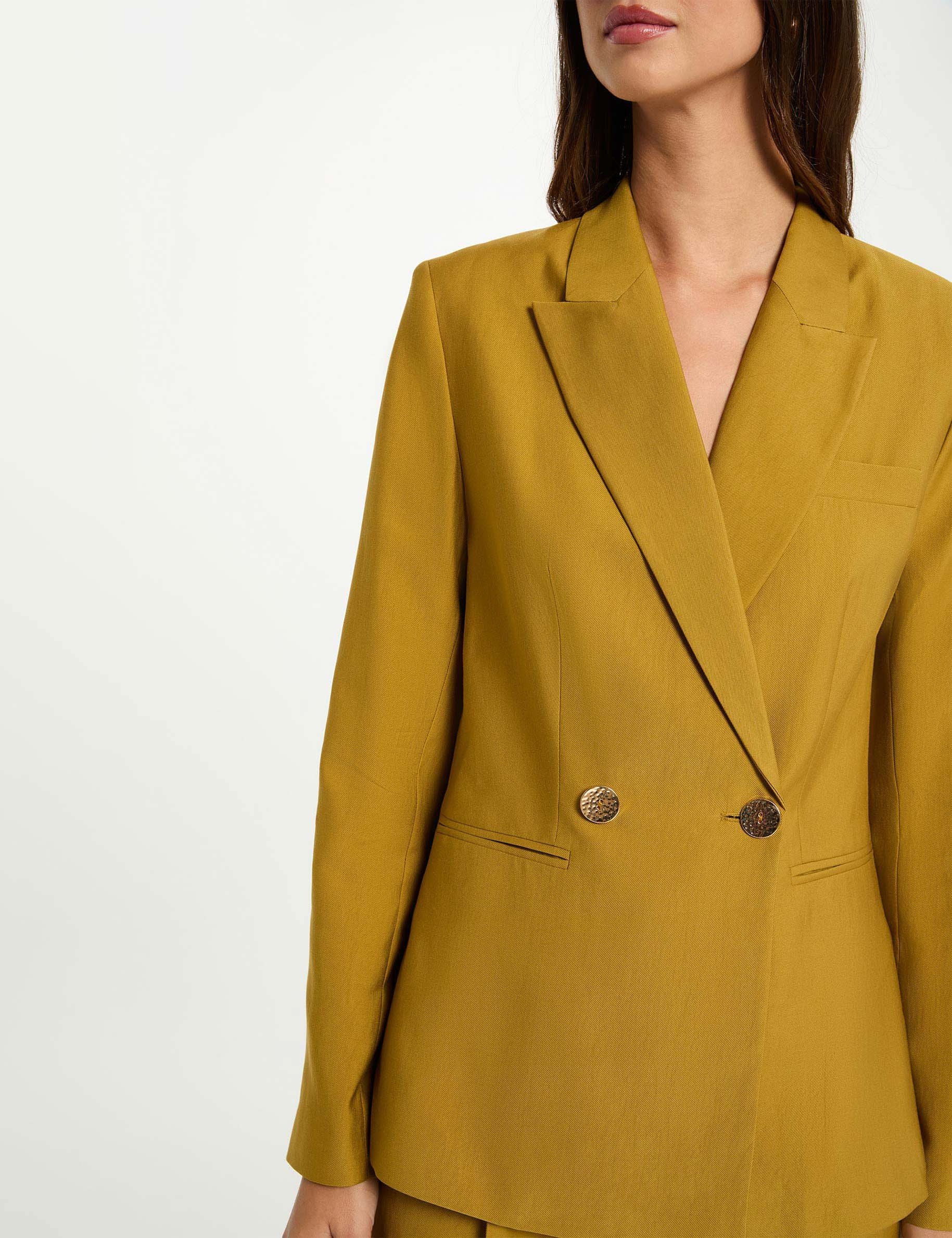 Veste sans manches vert kaki femme