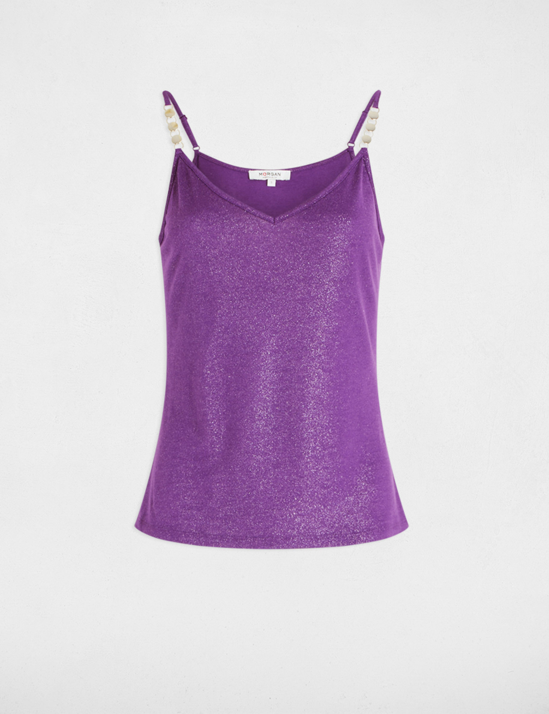 vest top thin straps purple women Vest top thin straps purple women