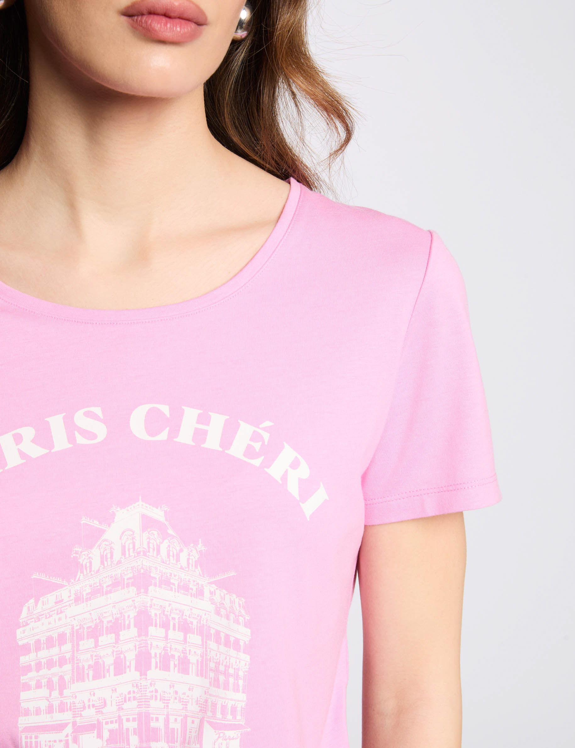t shirt with message pink women T-shirt with message pink women