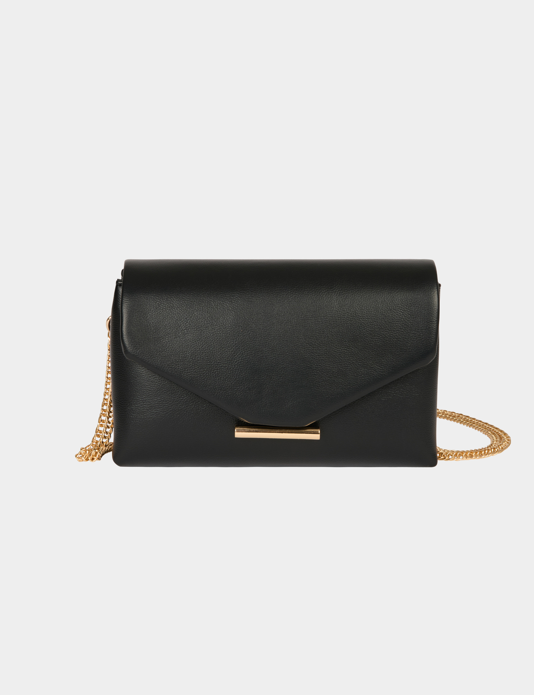Crossbody bag in faux leather black women