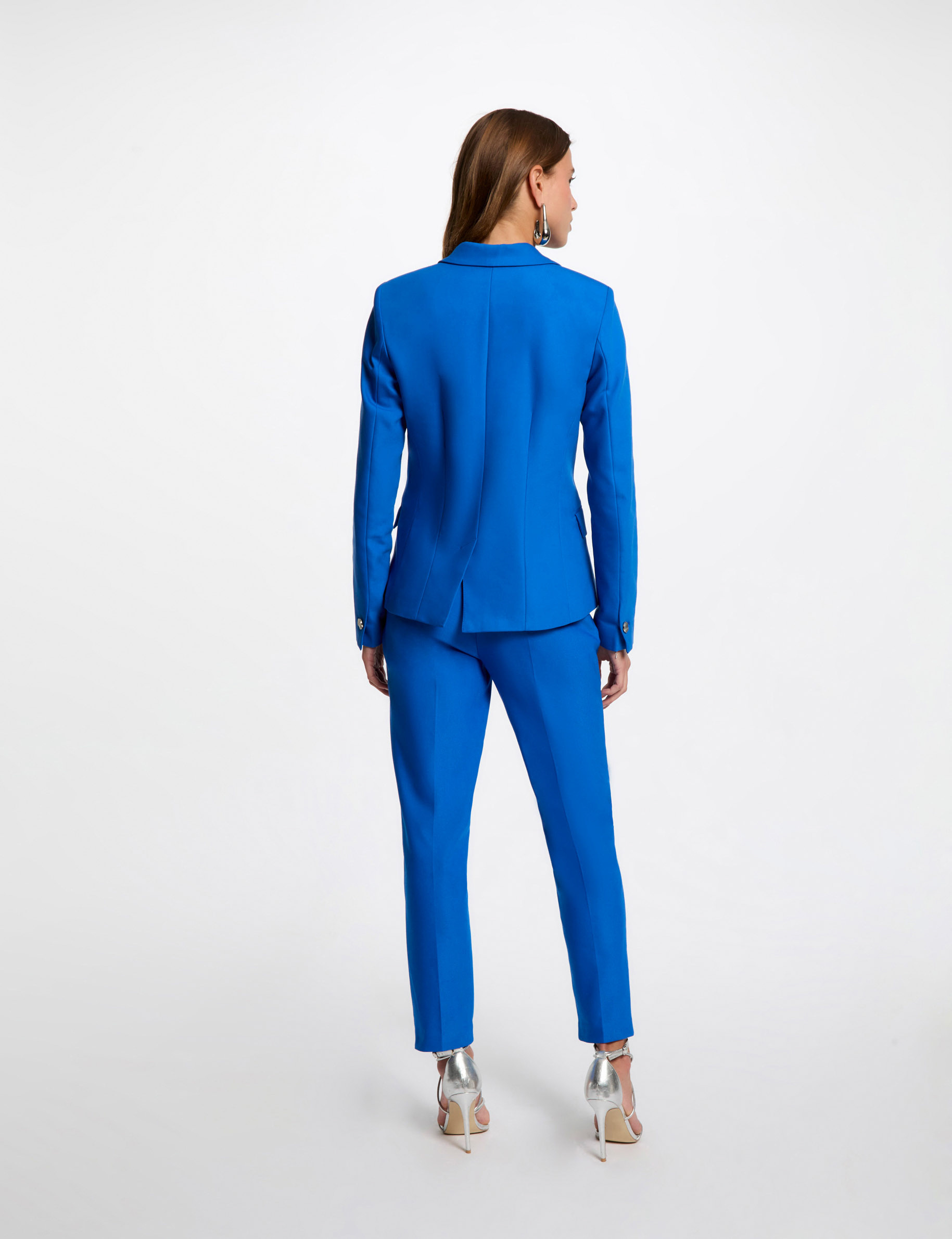 double breasted blazer electric blue women Double breasted blazer electric blue women