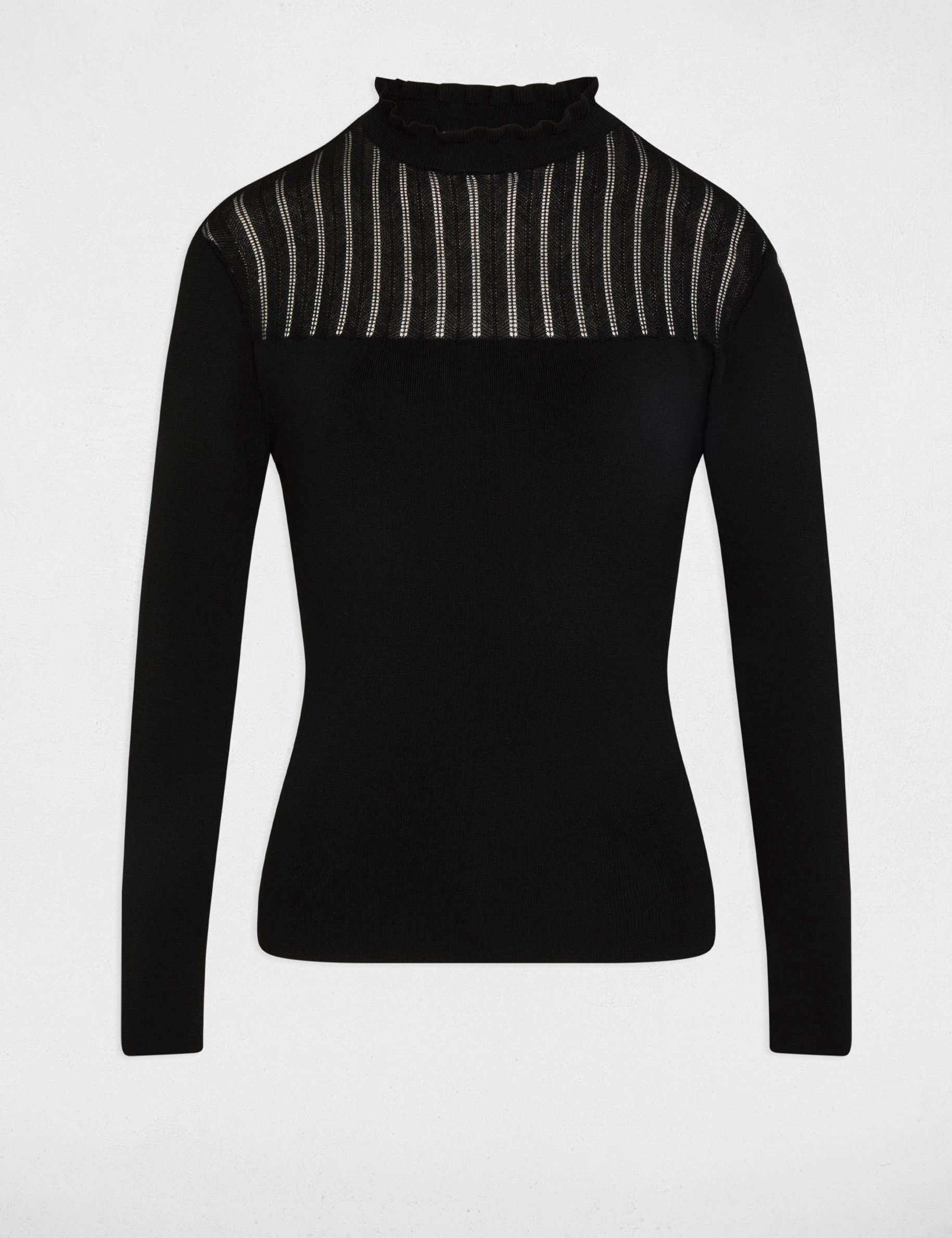 jumper high collar black women Jumper high collar black women
